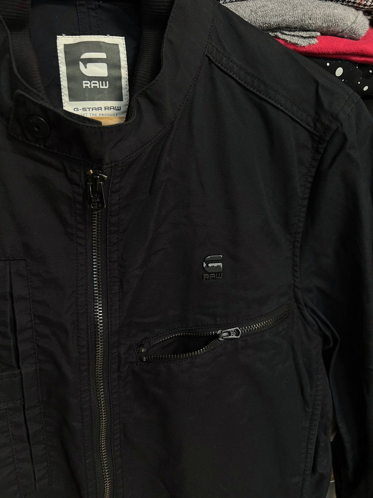 G-Star G-Star Raw Jacket Hamzer Biker Overshirt Cargo Zip Pockets Size US M / EU 48-50 / 2 - 6 Thumbnail