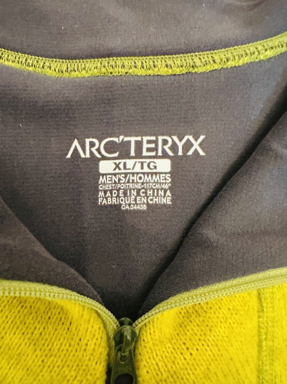 Arc'teryx ARC'TERYX 1/4 Zip Men’s Sweatshirt-Size XL Size US XL / EU 56 / 4 - 2 Thumbnail
