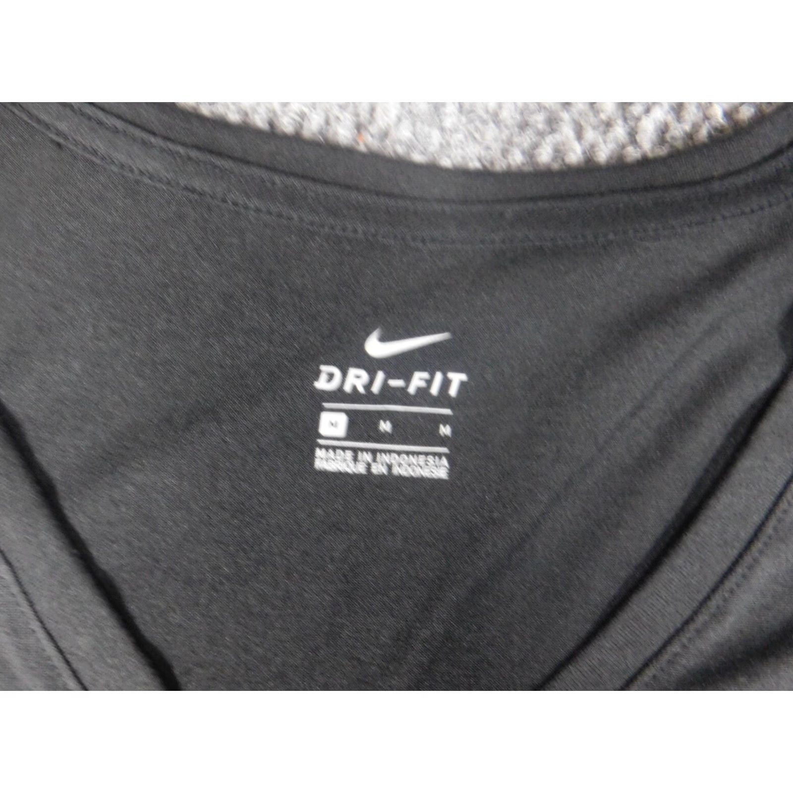 Nike Nike Shirt Womens Tank Medium Black Pullover Activewear Cotton Athletic Stretch Yoga Size M / US 6-8 / IT 42-44 - 6 Thumbnail