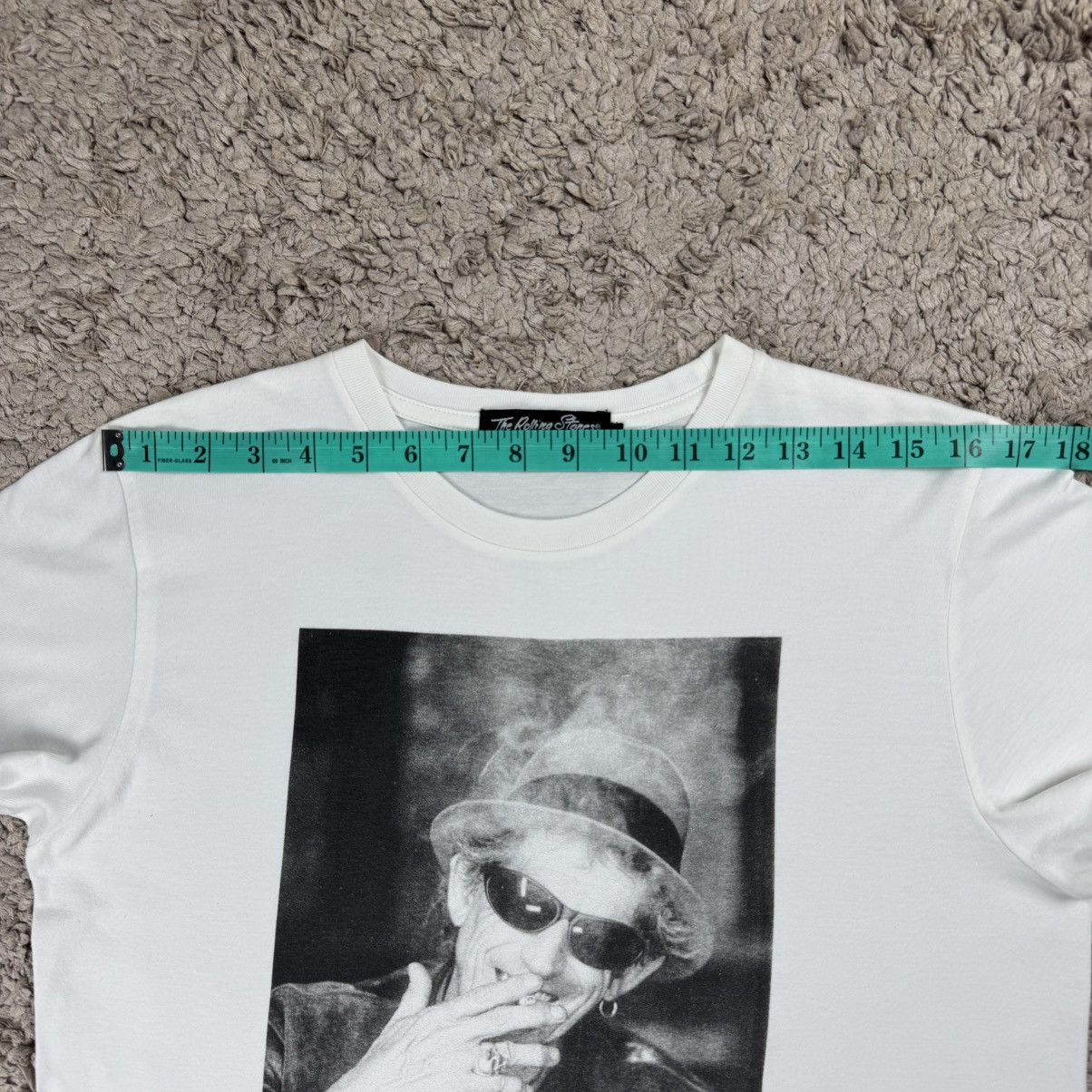 The Rolling Stones Vintage The Rolling Stones Keith Richards Photo T-shirt Size US M / EU 48-50 / 2 - 14 Thumbnail