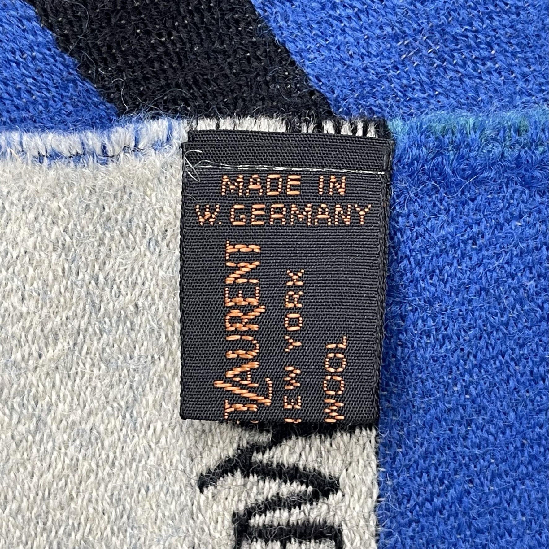 Vintage × Yves Saint Laurent Vintage Yves Saint Laurent Scarf / Muffler - 6019 Size ONE SIZE - 14 Thumbnail