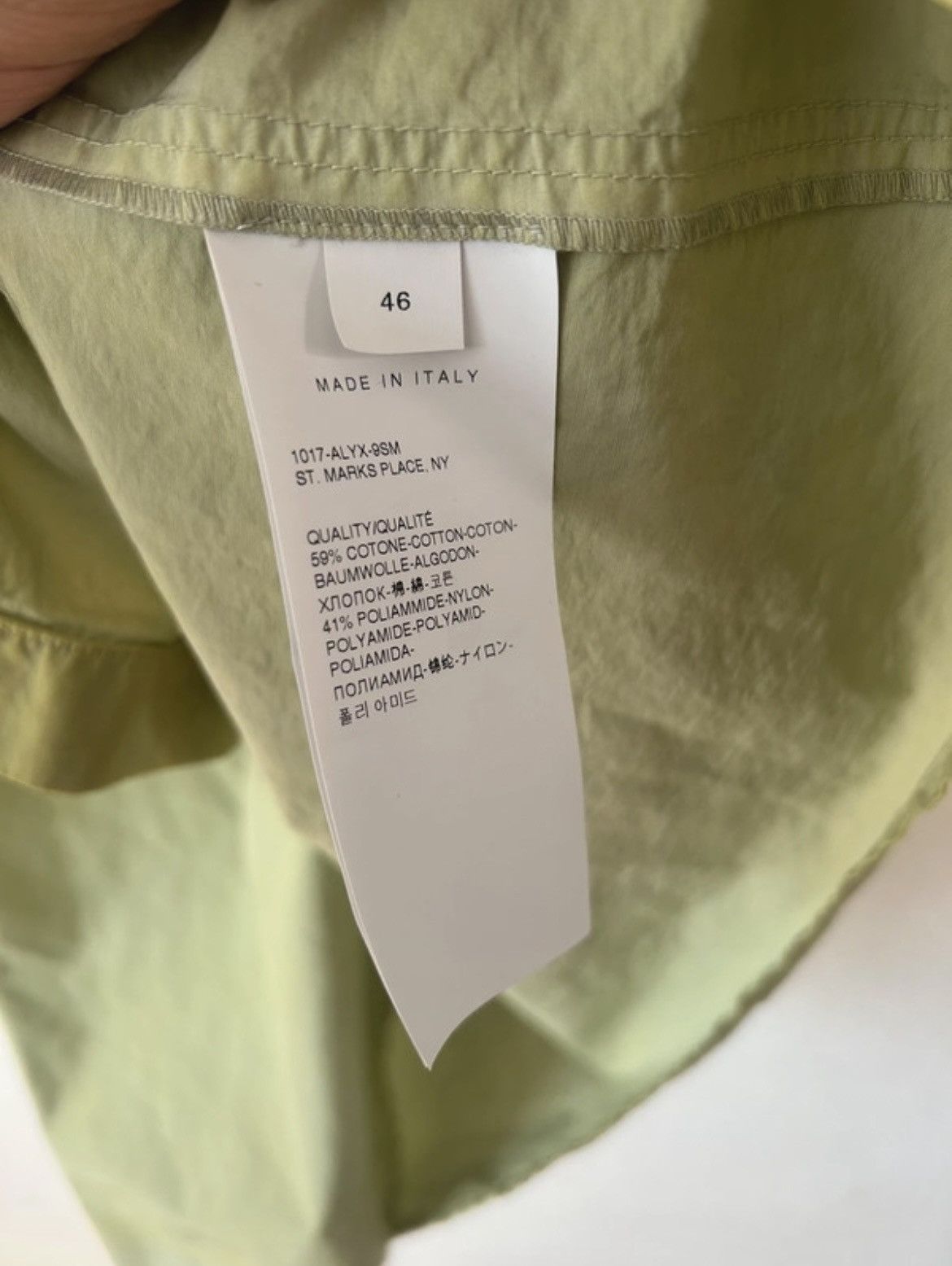 1017 ALYX 9SM × Alyx × MMW 1017 ALYX 9SM Green Framis Motif Shirt Size US S / EU 44-46 / 1 - 6 Thumbnail