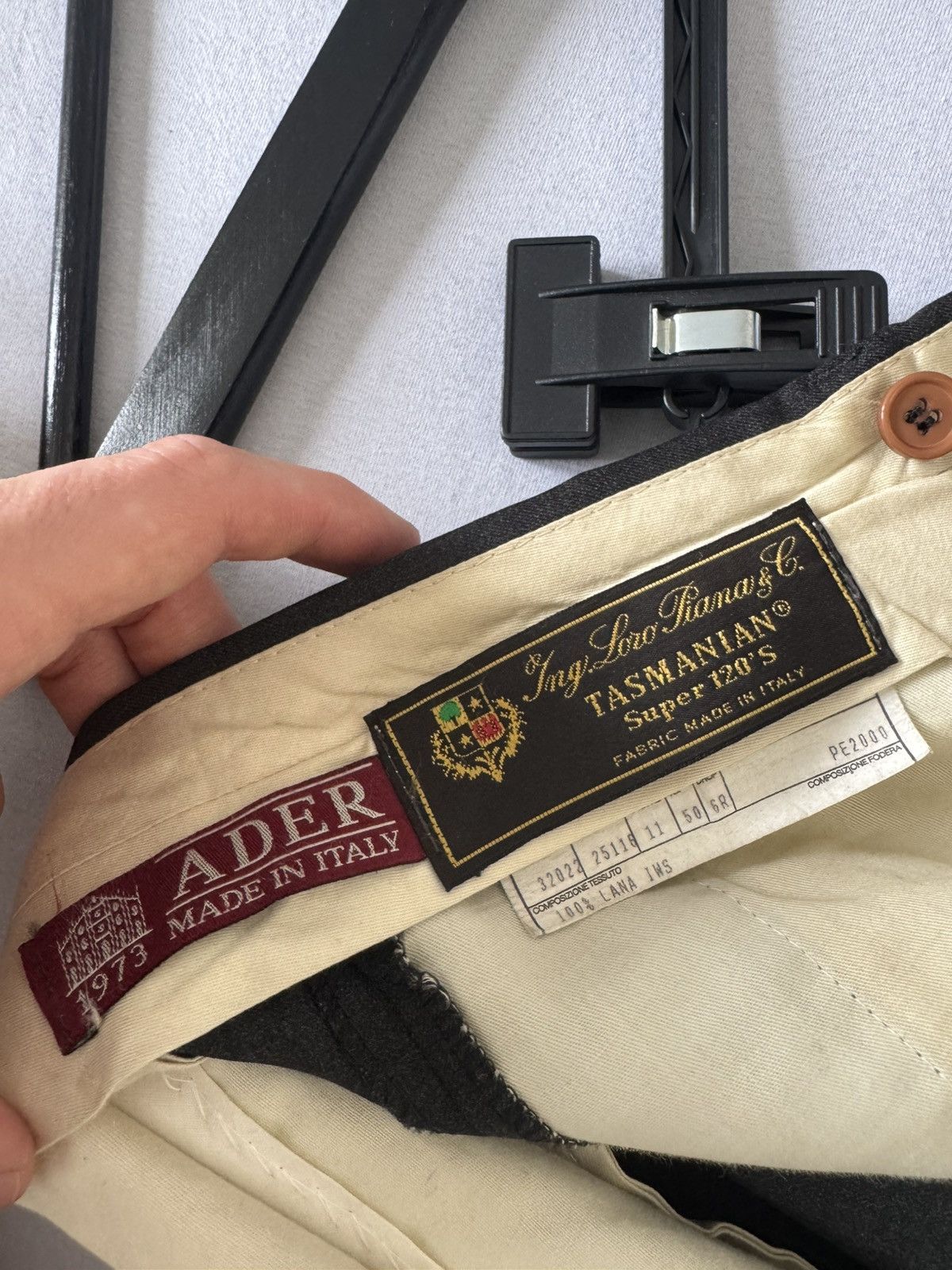 Loro Piana Loro Piana Materials Wool Trousers High Quality Pant Rare Size US 33 - 3 Thumbnail