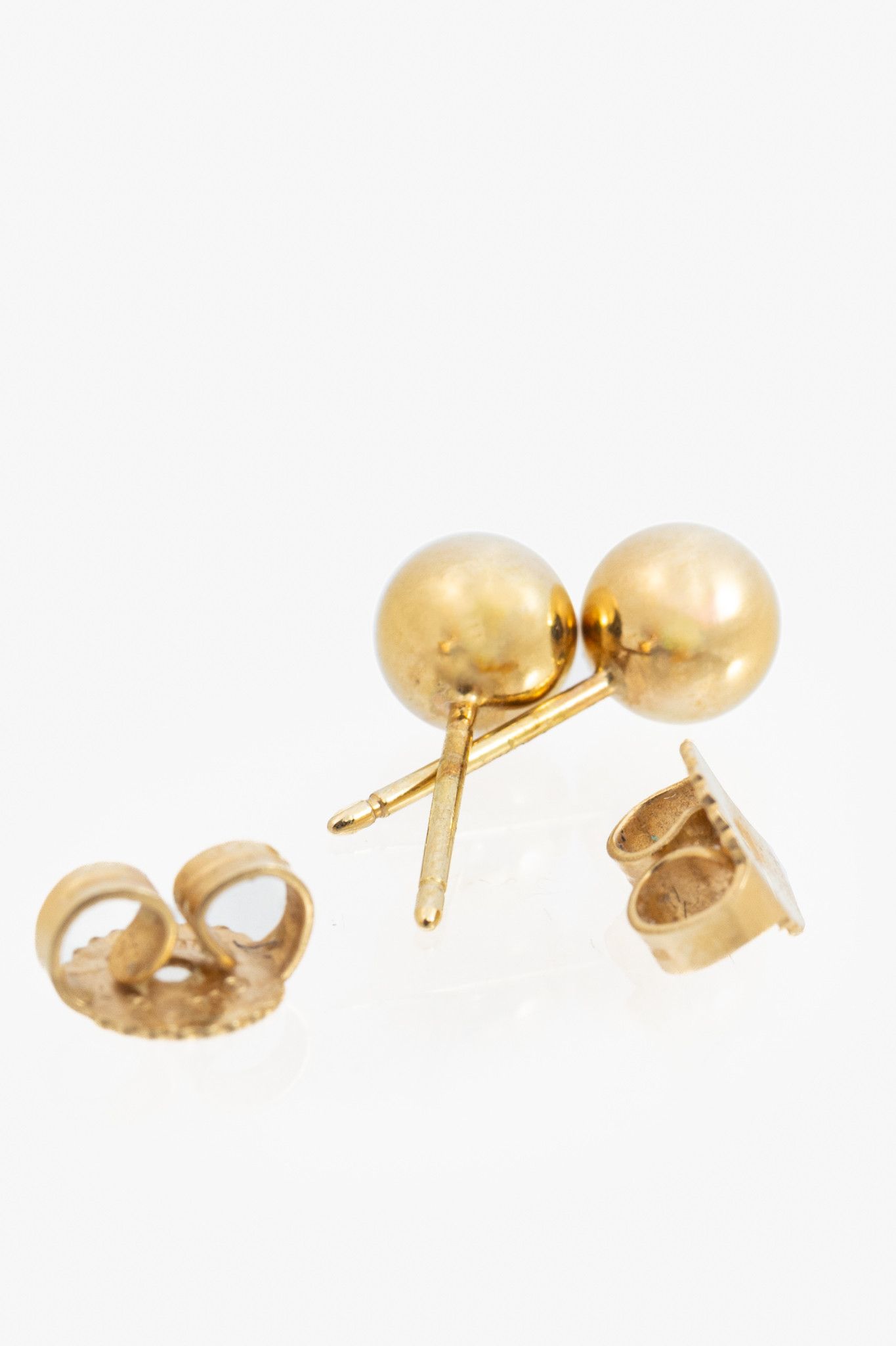 Tiffany & Co. Tiffany & Co. 18k Gold Ball Stud Earrings Size ONE SIZE - 3 Thumbnail