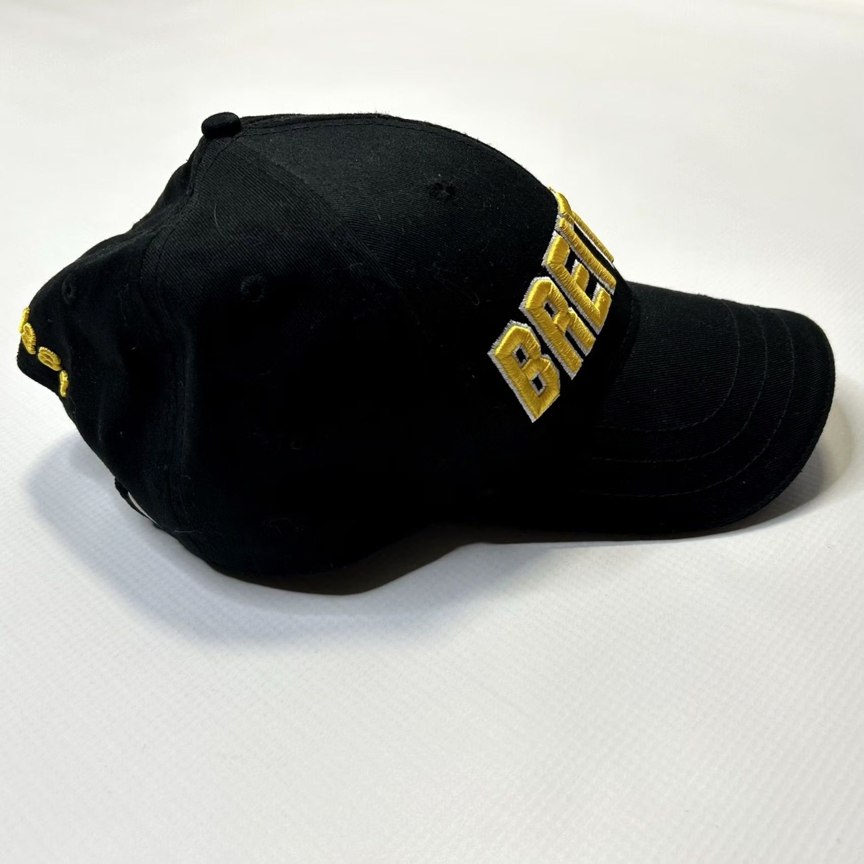 Breitling Breitling Watches 1884 Big Logo Embroidered Black Snapback Hat Cap Size ONE SIZE - 5 Thumbnail