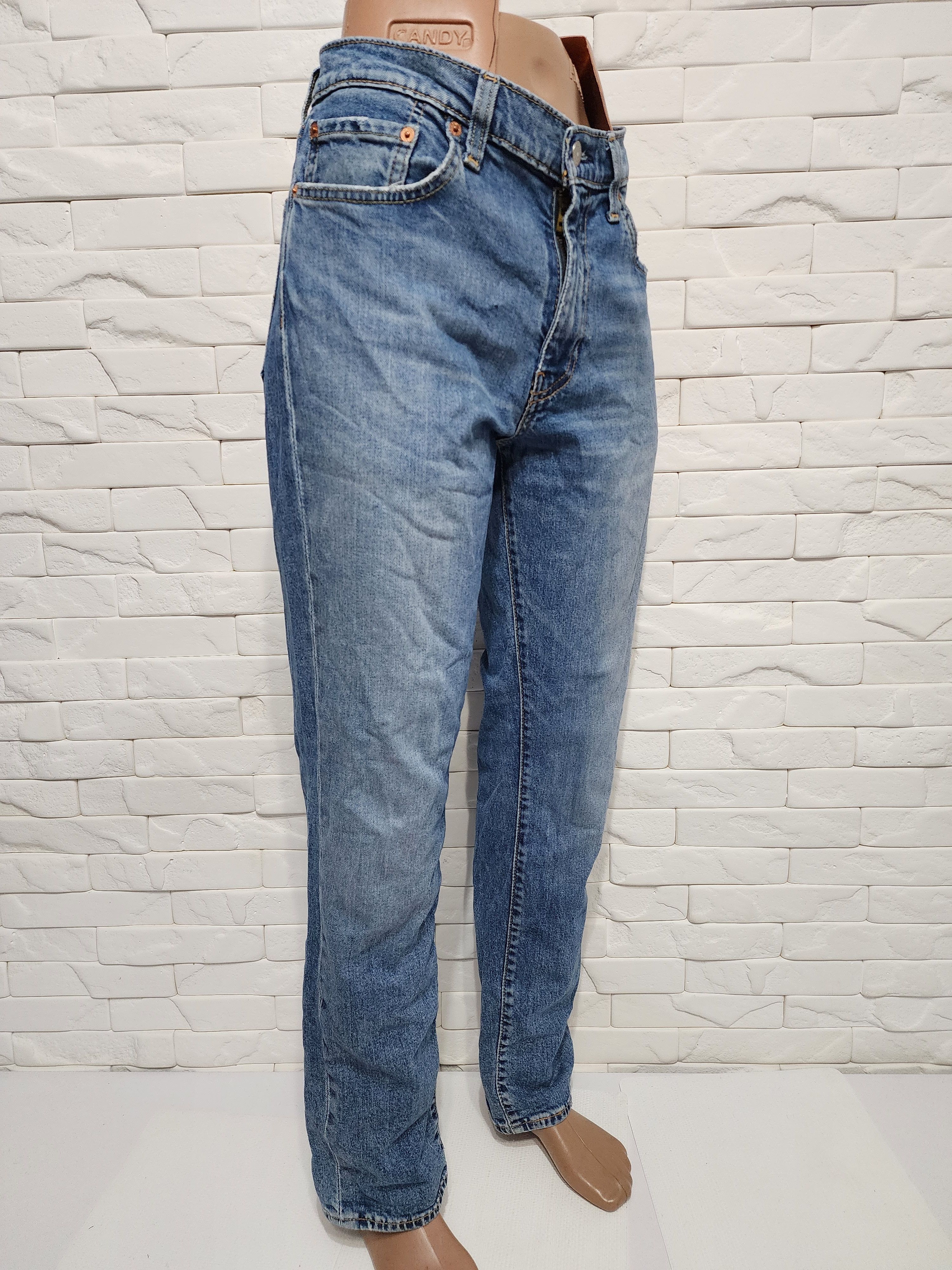 Blue men's jeans.