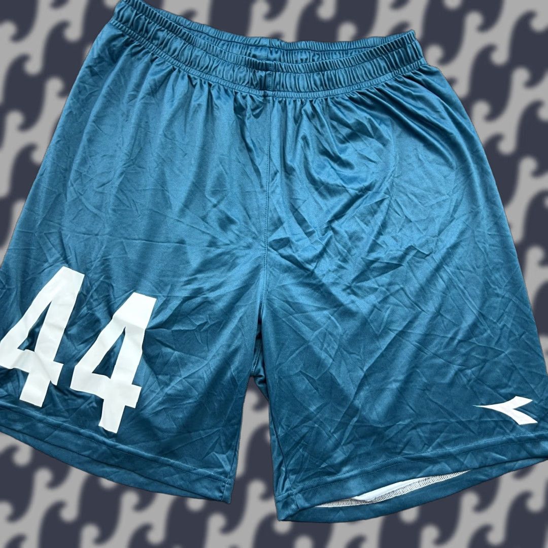 Diadora Diadora FK Bodo Glimt 2021 2022 Away Shorts Large Adult Football Norway Blue Size US 33 - 1 Thumbnail