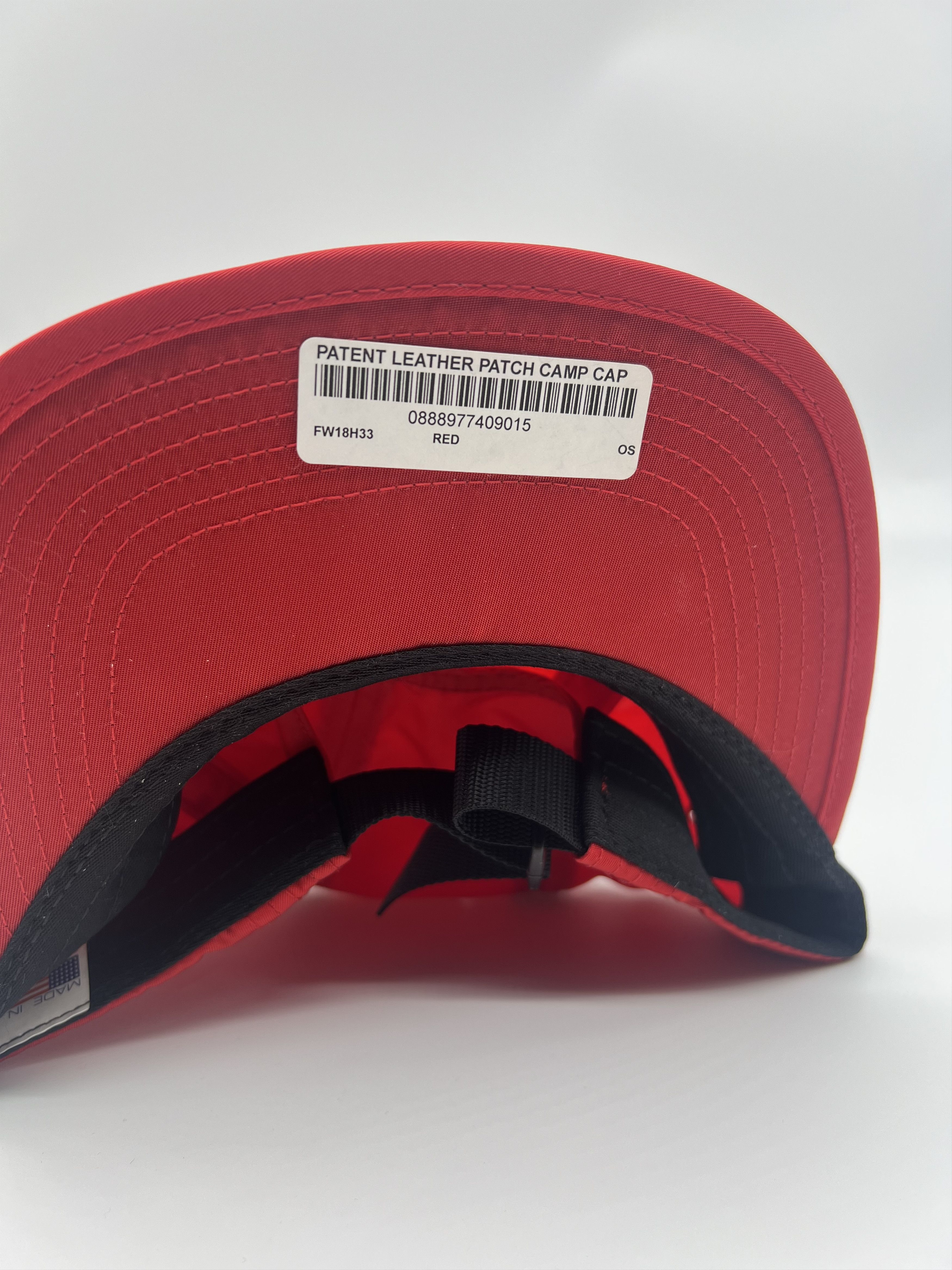 Supreme Supreme Patent Leather Patch Camp Cap Size ONE SIZE - 2 Thumbnail