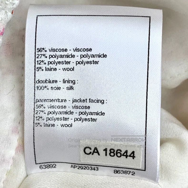 Chanel Chanel 25P light pink V-neck single-breasted long-sleeved Size XS / US 0-2 / IT 36-38 - 8 Thumbnail