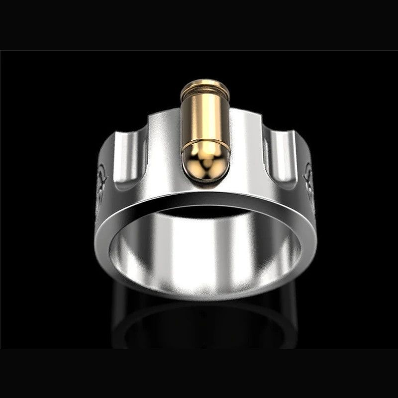 Designer × Japanese Brand × Vintage Golden Bullet Lighter Men's Ring Size ONE SIZE - 2 Thumbnail