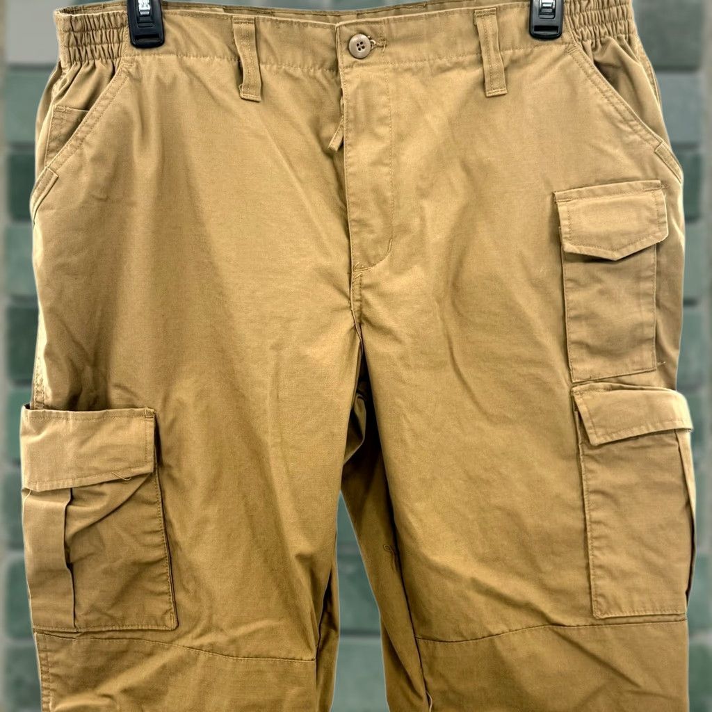 Propper Propper Cargo Pants Elastic Waist Beige Khaki 42x31 Pants Mens Military Tactical Workwear Cargo Pockets Ripstop Size US 42 / EU 58 - 1 Thumbnail
