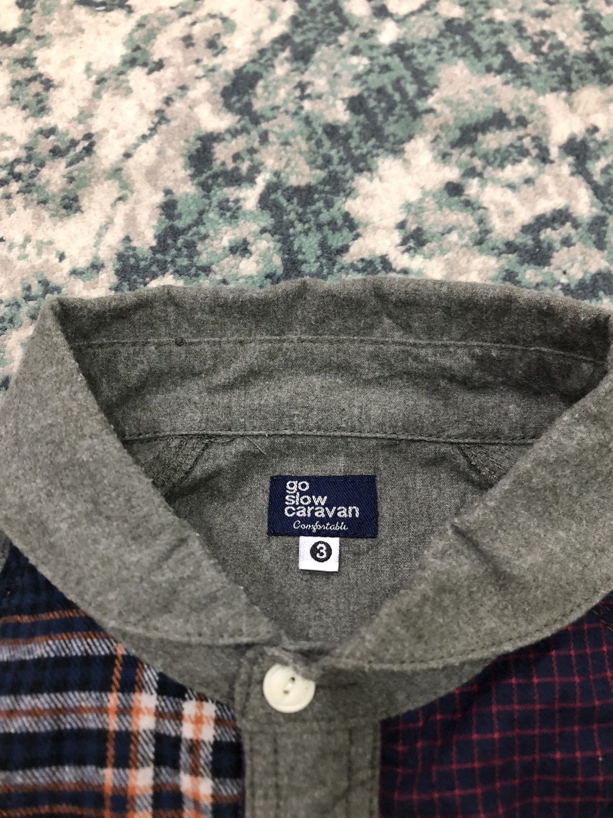 go slow caravan FW2020 ' Go Slow Caravan ' 5 Cut Layered Double Big Pocket Size US L / EU 52-54 / 3 - 12 Thumbnail