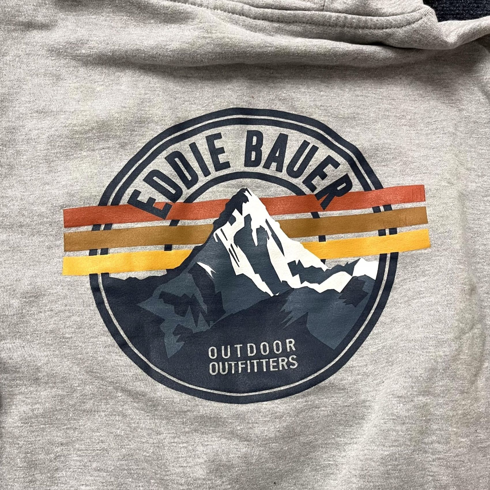 Eddie Bauer Eddie Bauer Hoodie Mens M Gray Fleece Mountain Graphic Outdoor Sweatshirt Size US M / EU 48-50 / 2 - 6 Thumbnail