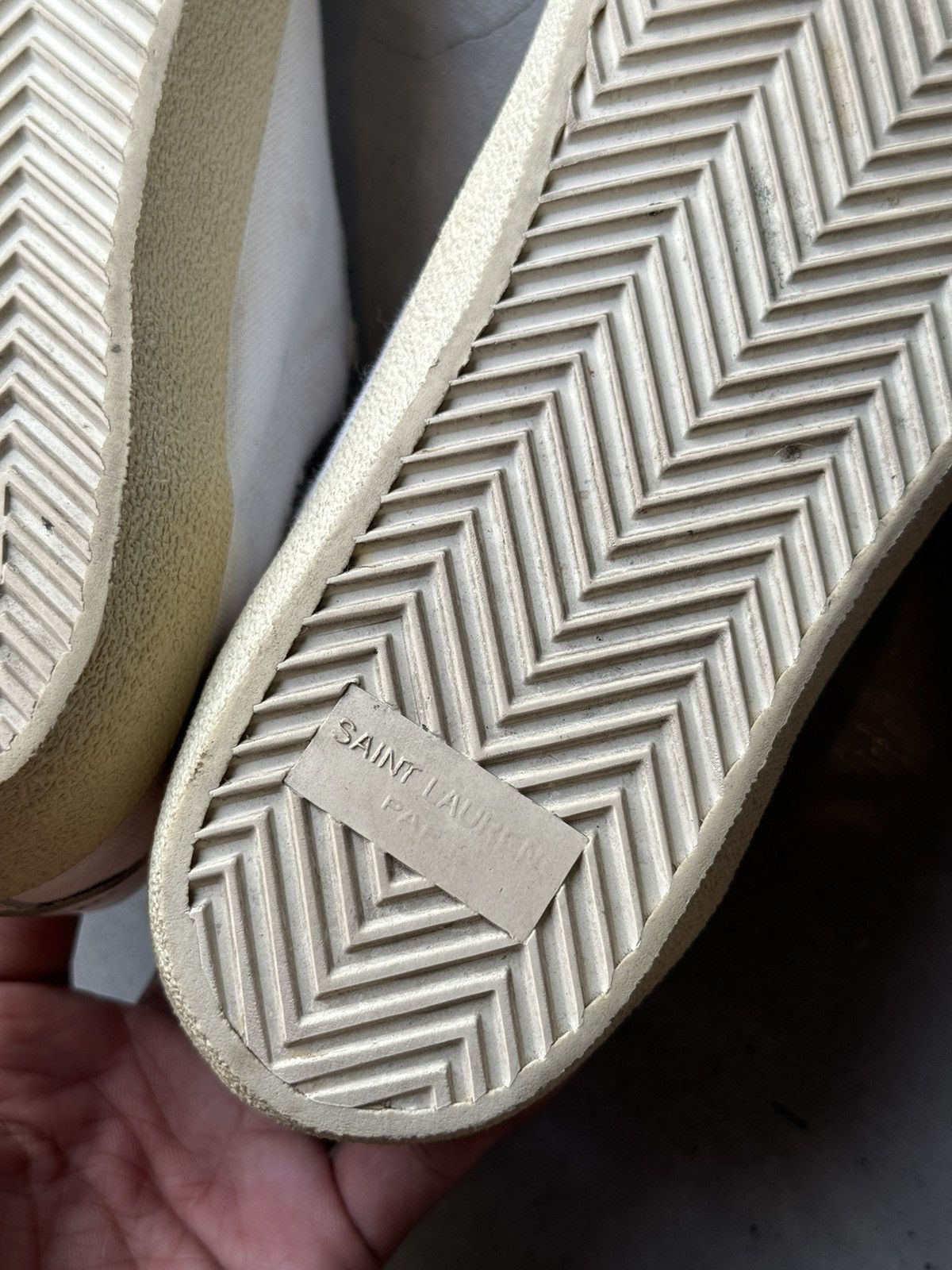 Saint Laurent Paris SAINT LAURENT Distressed Canvas Size US 6 / EU 39 - 5 Thumbnail