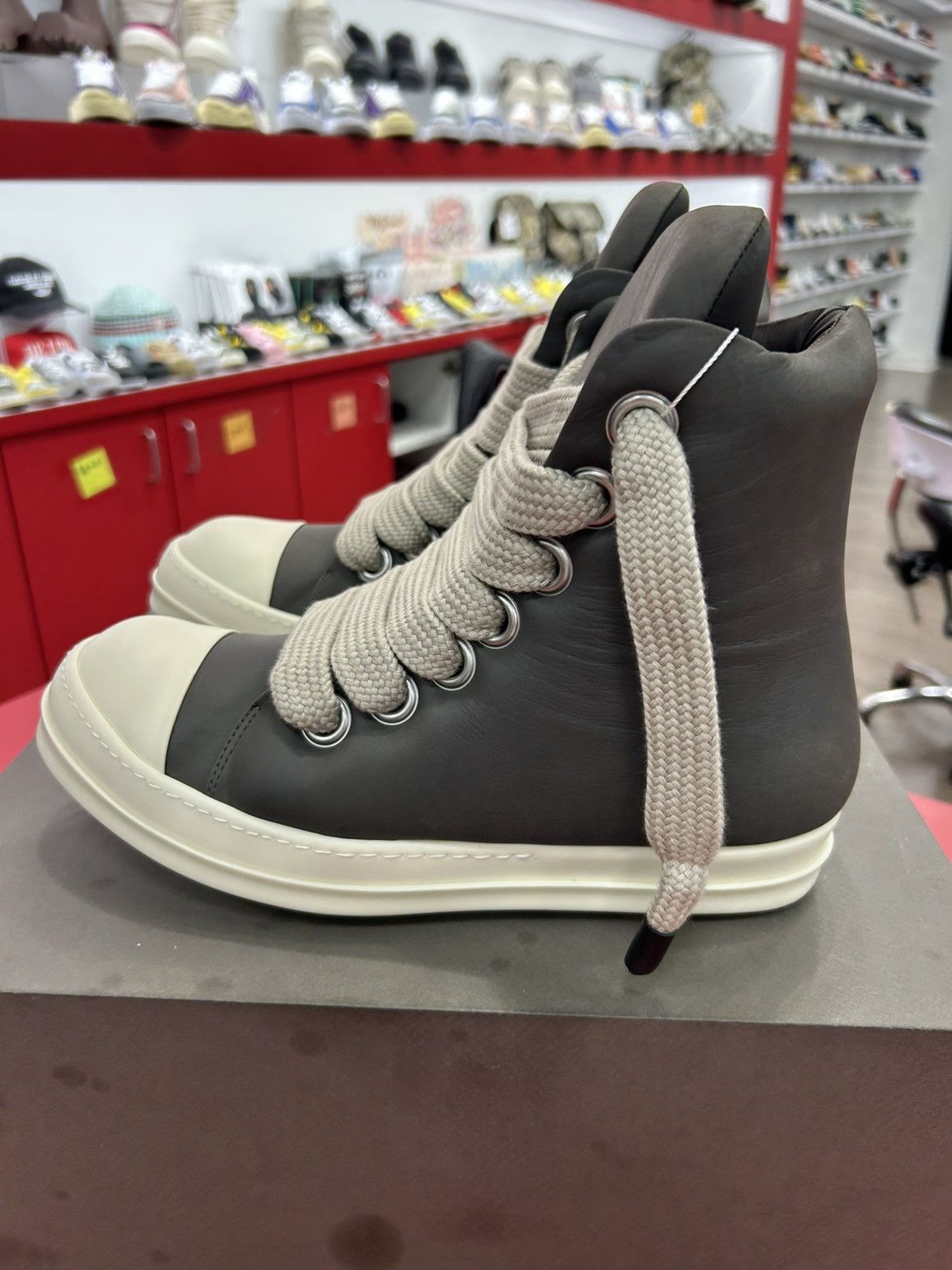 Rick Owens Rick Owens Jumbo Lace Padded Ramones Size US 10 / EU 43 - 2 Thumbnail