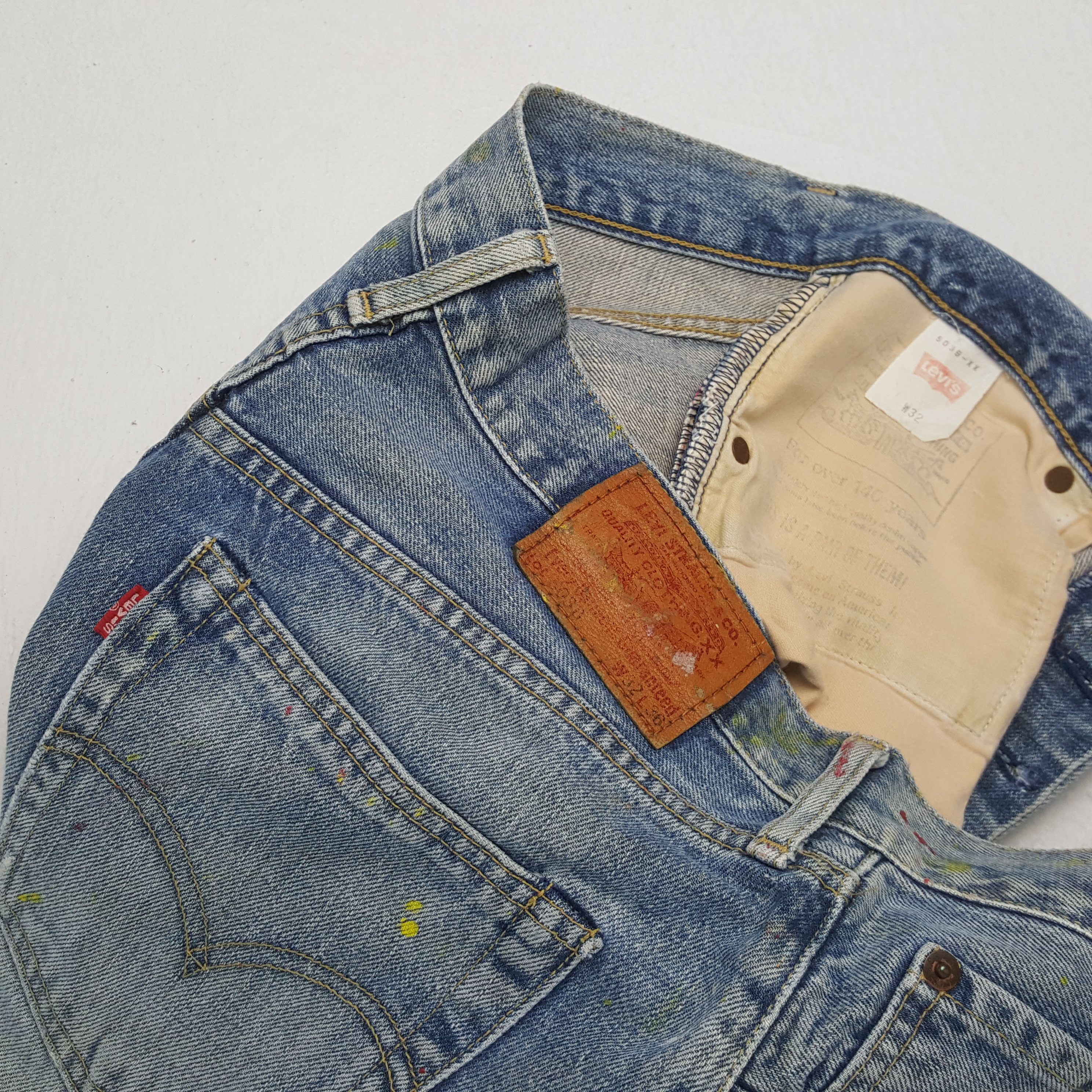 Levi's × Levi's Vintage Clothing × Vintage Vintage LEVI'S Kurt Cobain Distressed Style Denim Jeans Size US 31 - 15 Thumbnail