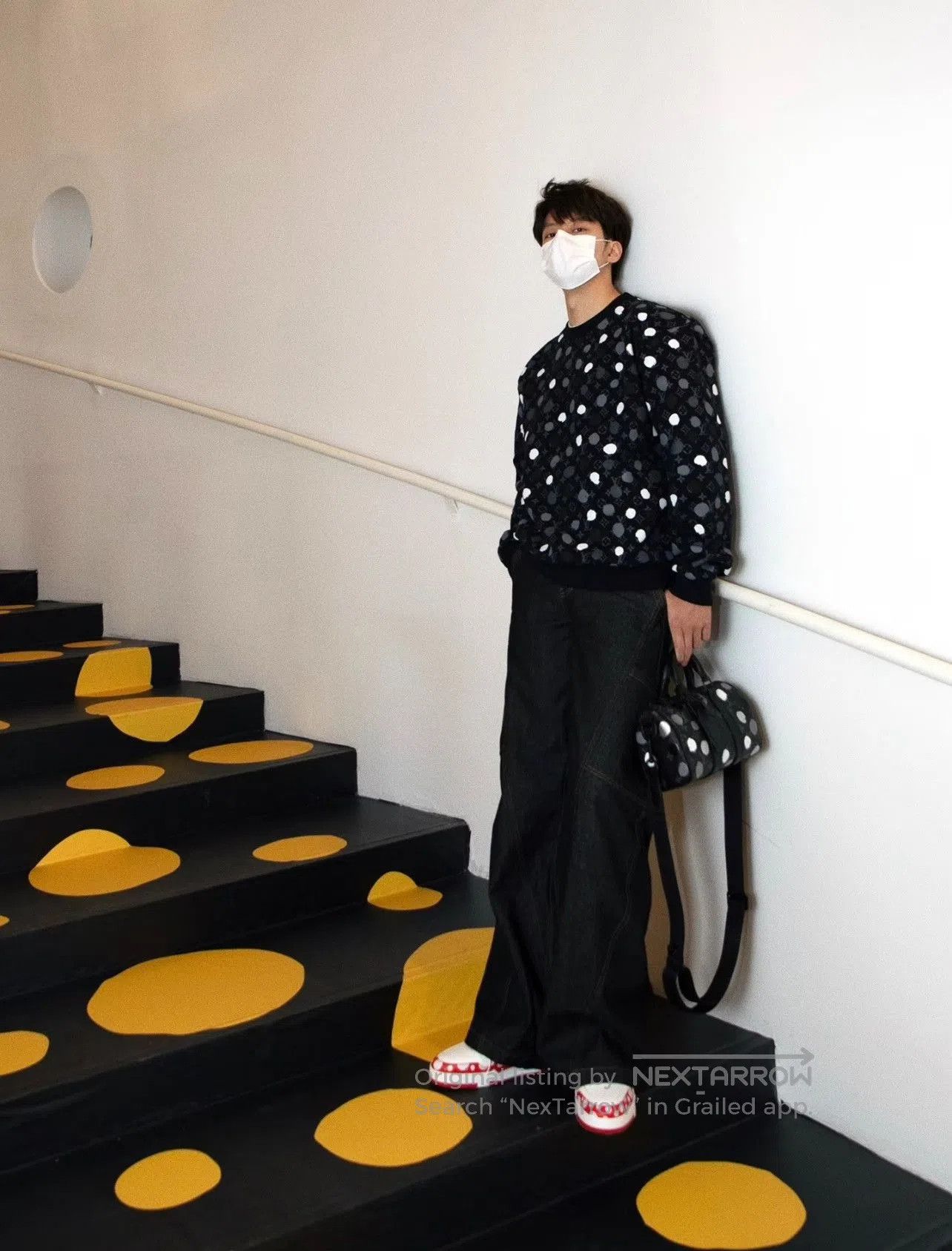 Louis Vuitton Louis Vuitton x Kusama Dot Print Sweatshirt. Size US M / EU 48-50 / 2 - 7 Thumbnail