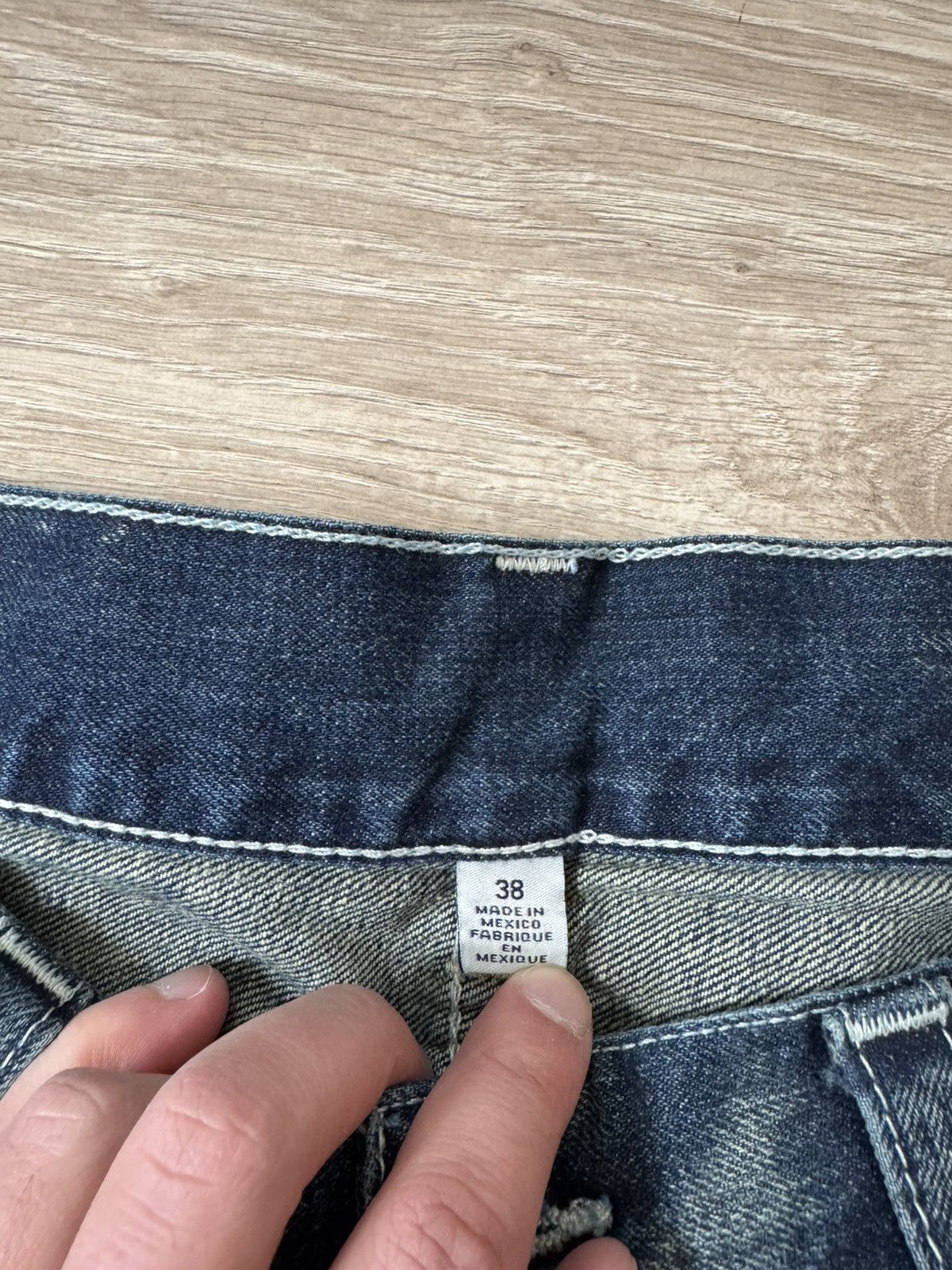 Other Vintage Y2K True Religion Distressed Washed Denim Jeans Size US 38 / EU 54 - 10 Thumbnail