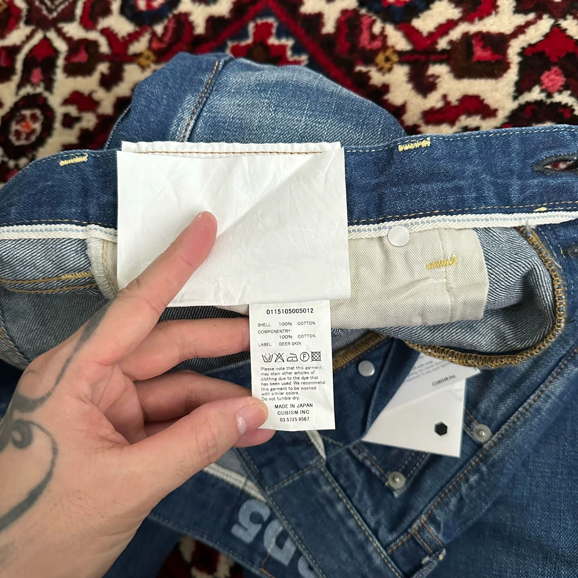 Visvim Visvim 15SS 01.2D5 washed jeans Size US 30 / EU 46 - 7 Thumbnail