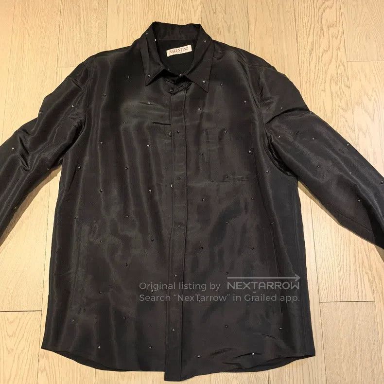 Valentino Valentino Men's black studded jacket Size US L / EU 52-54 / 3 - 1 Thumbnail