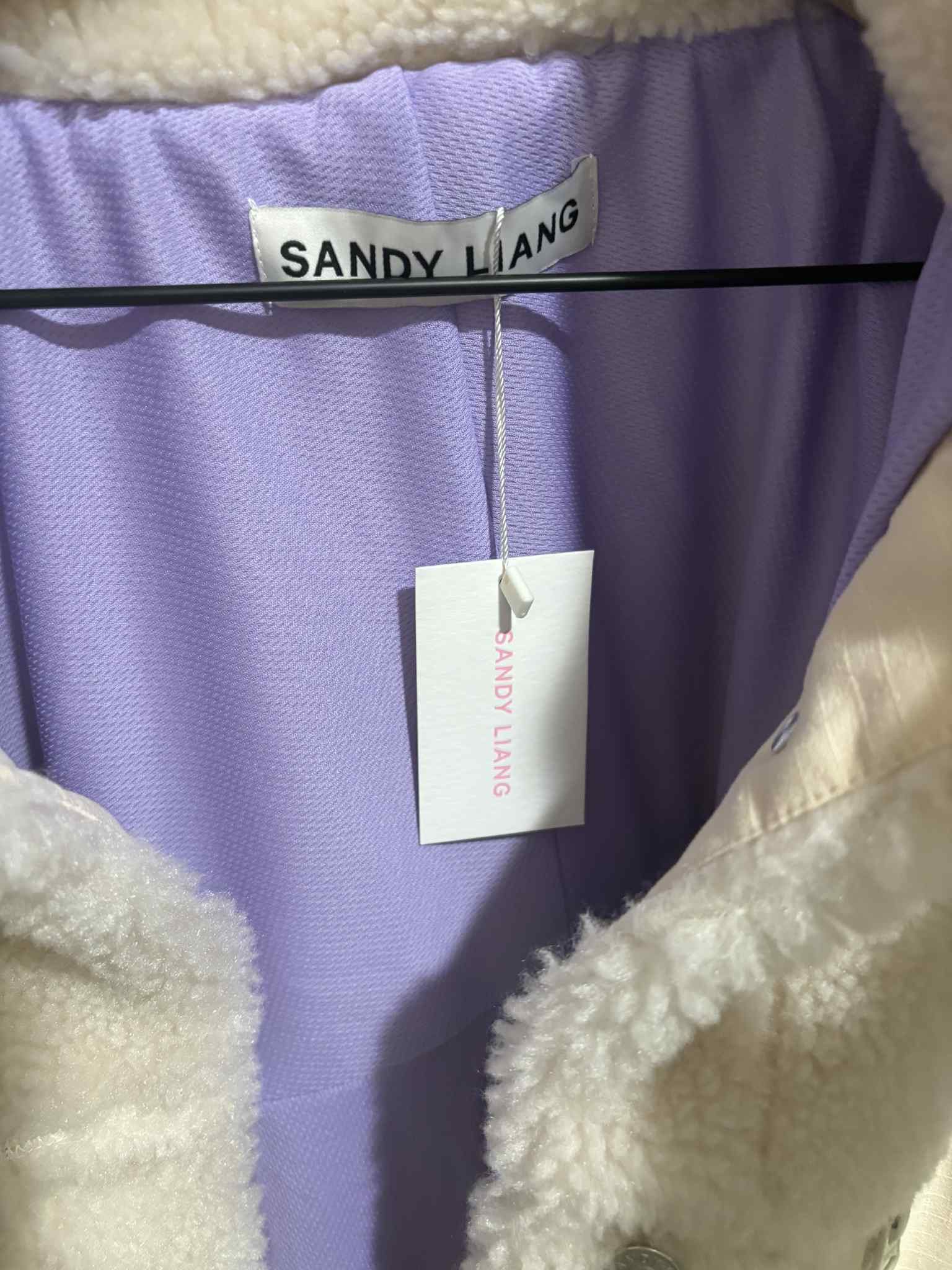 Sandy Liang Rooney Fleece Jacket Size M / US 6-8 / IT 42-44 - 5 Thumbnail