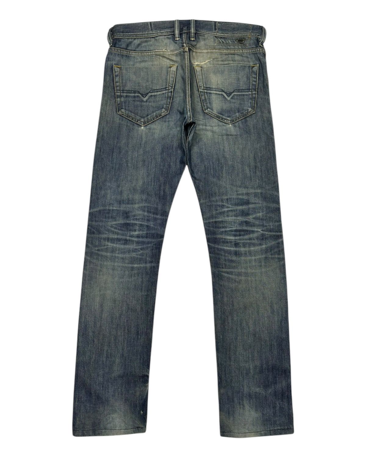 Diesel Vintage Diesel Turbo Wash Distressed Denim Jeans Size US 32 / EU 48 - 8 Thumbnail