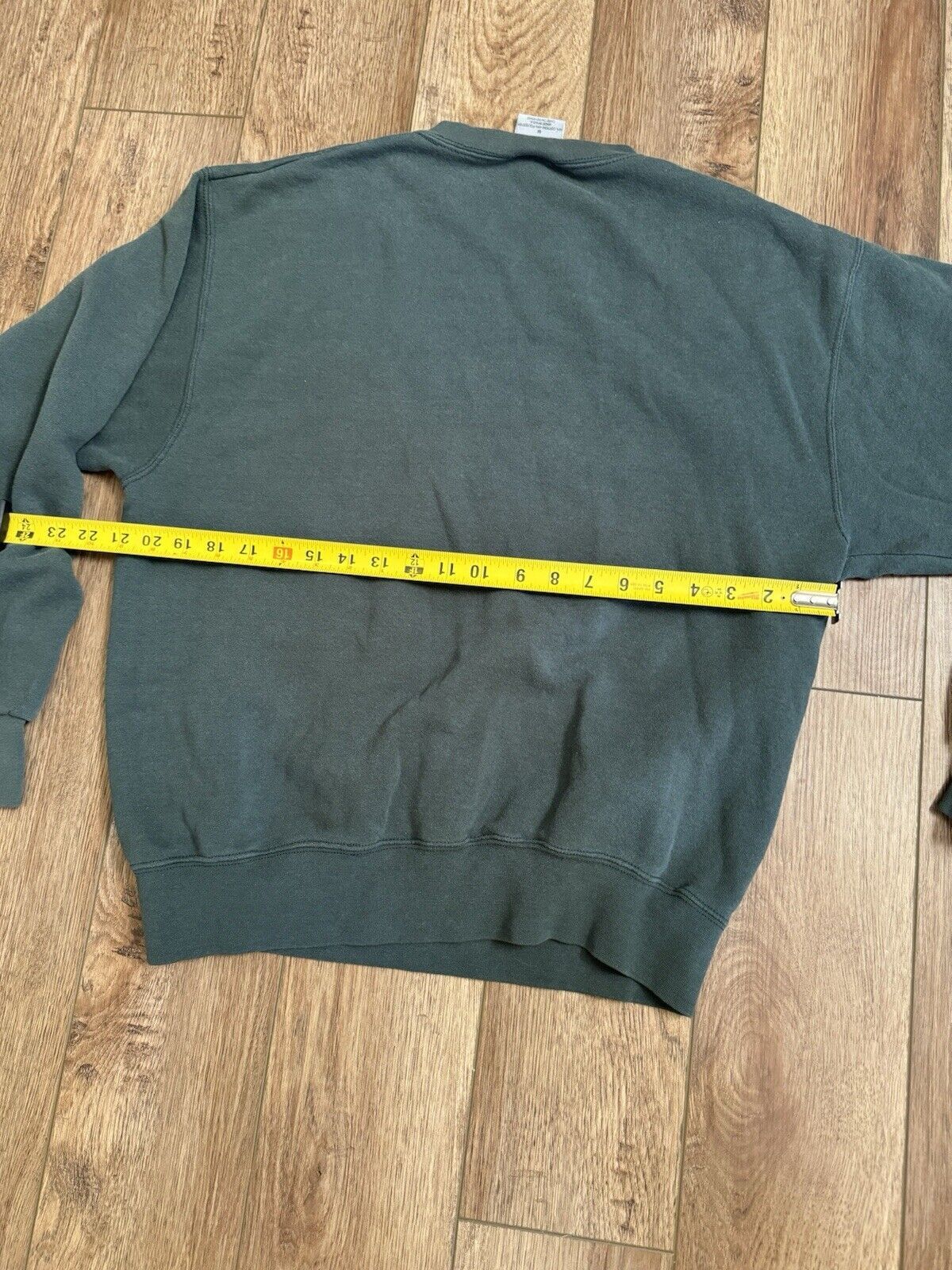 Vintage Vintage Cheetah Blank Green Crewneck Sweater Size US M / EU 48-50 / 2 - 4 Thumbnail