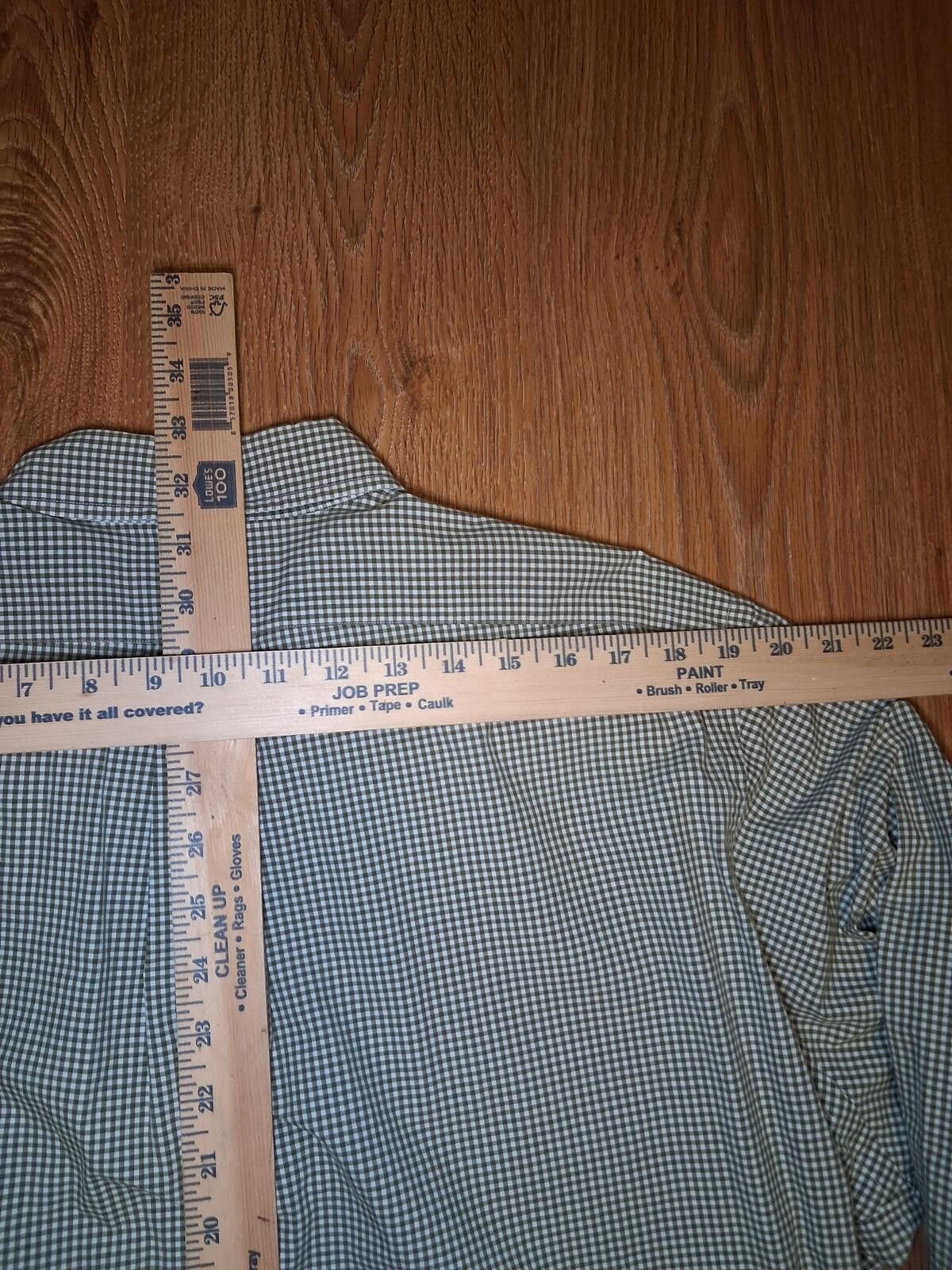 Polo Ralph Lauren VINTAGE Polo Ralph Lauren Shirt XL Gray Cotton Gingham Check Size US XL / EU 56 / 4 - 11 Thumbnail