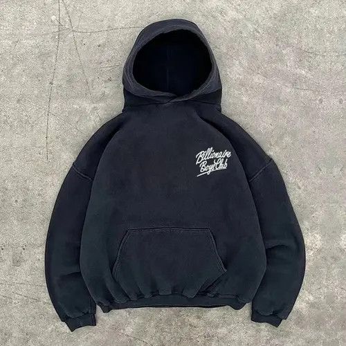 Other Black washed vintage solid print hoodie Size US M / EU 48-50 / 2 - 1 Thumbnail