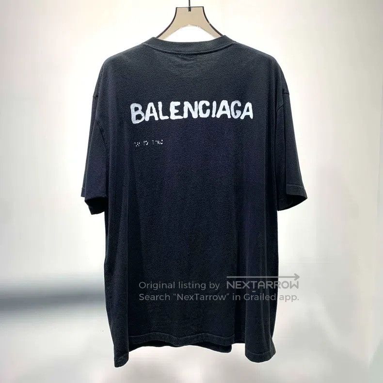 Balenciaga Balenciaga Graffiti Mosaic Short-Sleeve Size US M / EU 48-50 / 2 - 5 Thumbnail