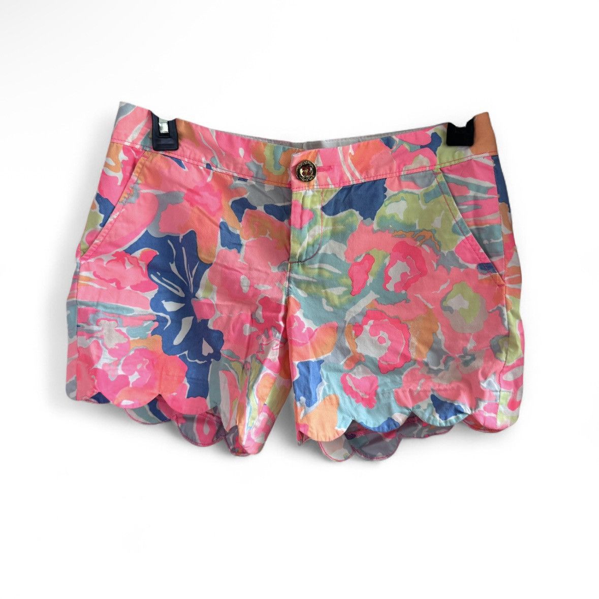 Lilly Pulitzer Lilly Pulitzer size 0 floral shorts Size 25" / US 0 / IT 36 - 1 Thumbnail