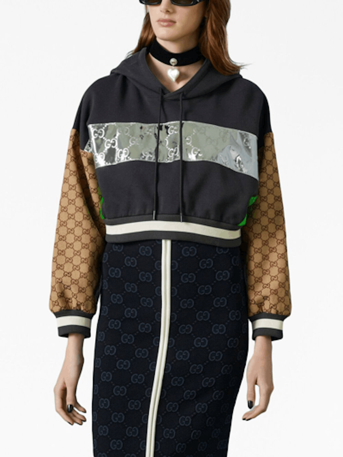 Gucci New Gucci Hoodies/Sweatshirt Woman's Size-M Size M / US 6-8 / IT 42-44 - 3 Thumbnail
