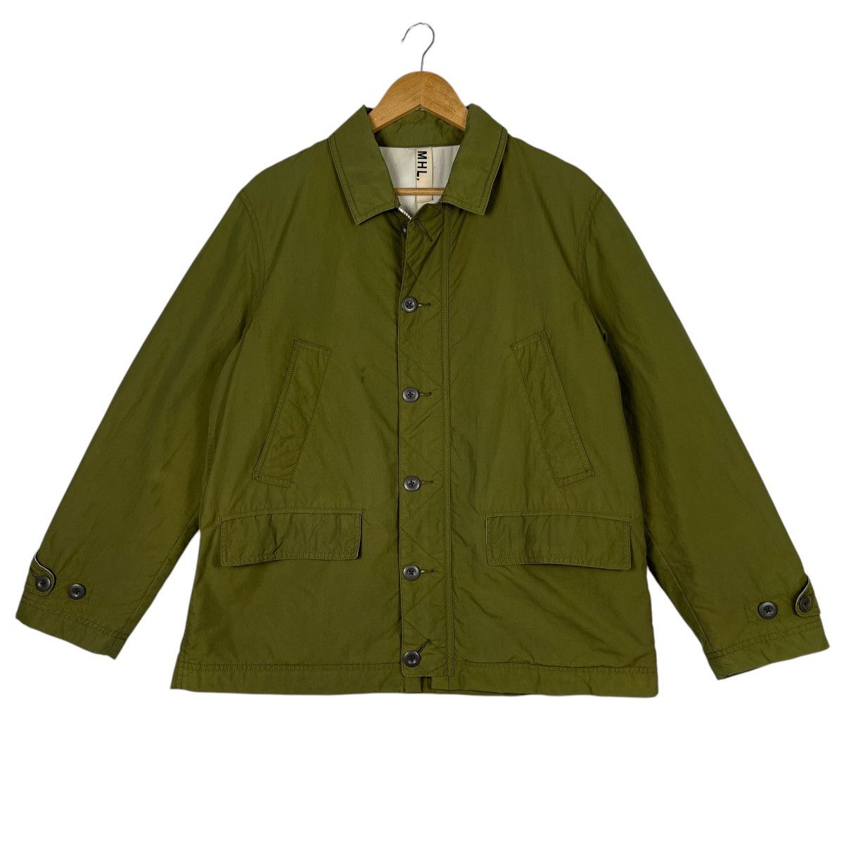 Margaret Howell 💥 MHL MARGARET HOWELL N-1 MILITARY STYLE JACKET Size US M / EU 48-50 / 2 - 3 Thumbnail