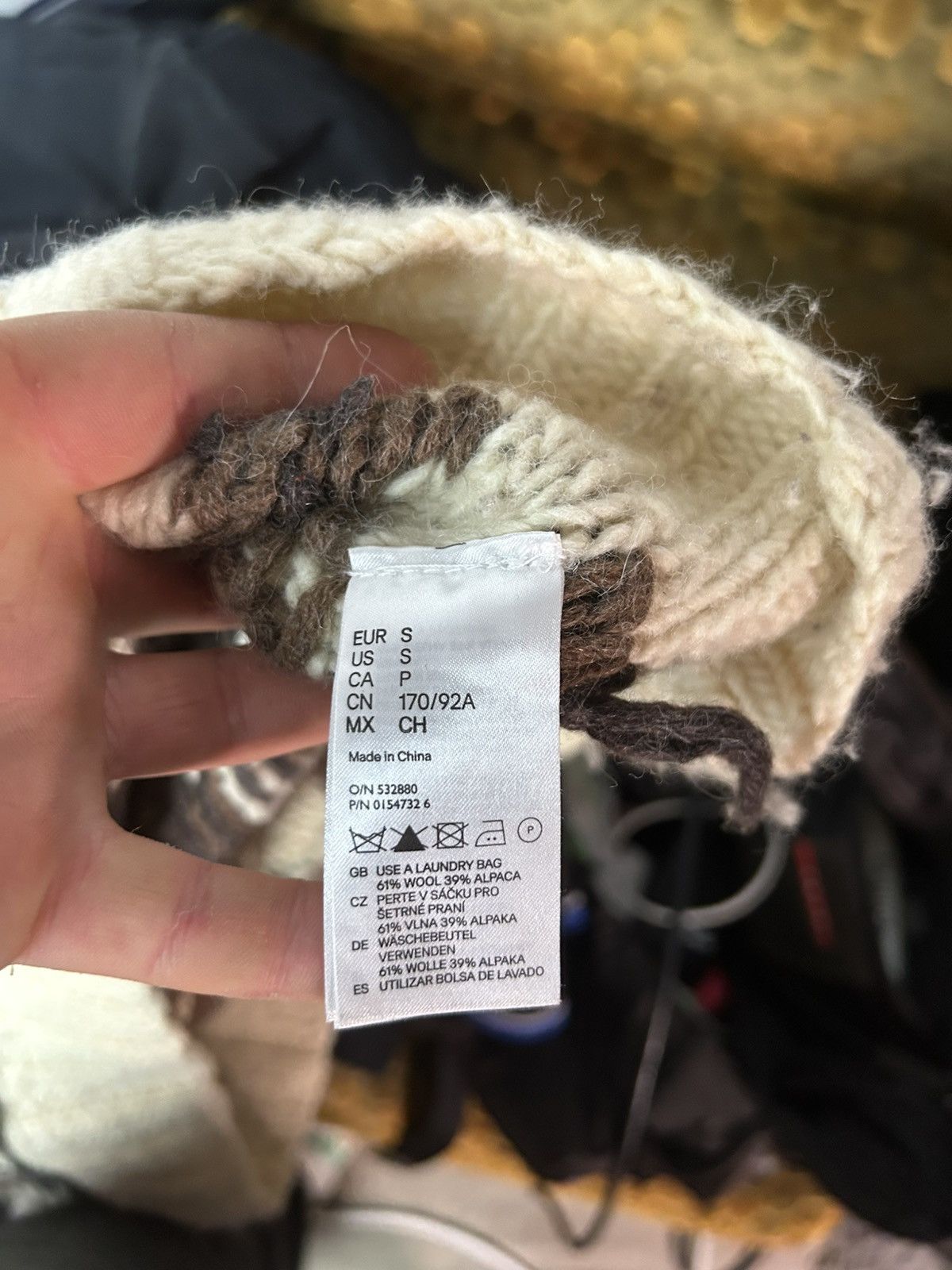H&M × Maison Margiela MASION MARGIELA x H&M SWEATER Size US S / EU 44-46 / 1 - 5 Thumbnail