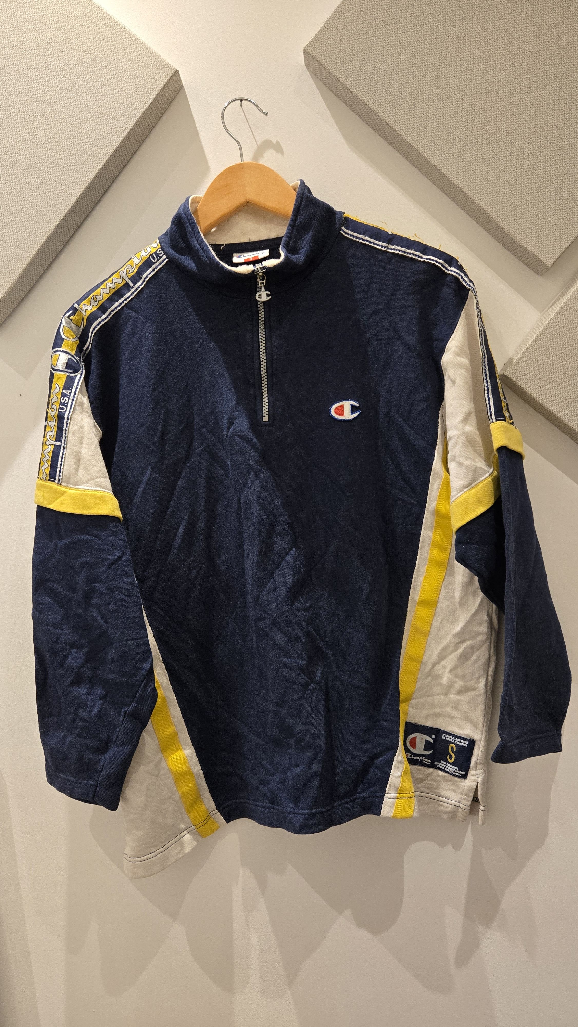 Champion Champion Vintage Half-Zip Sweatshirt Size US S / EU 44-46 / 1 - 9 Thumbnail