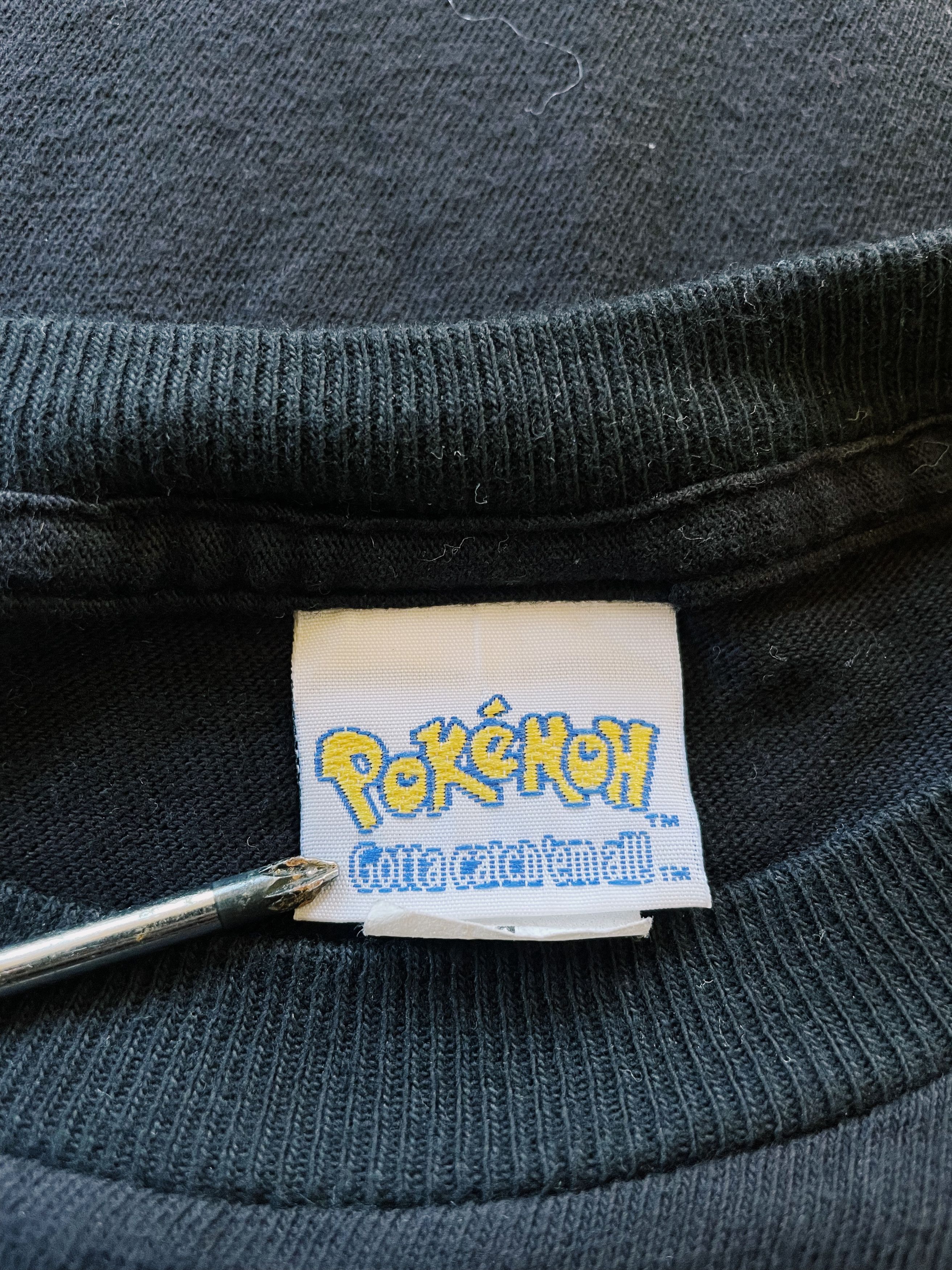 Pokemon Vintage 1998 Nintendo X Pokemon Promo T-shirt Black Size US S / EU 44-46 / 1 - 5 Thumbnail
