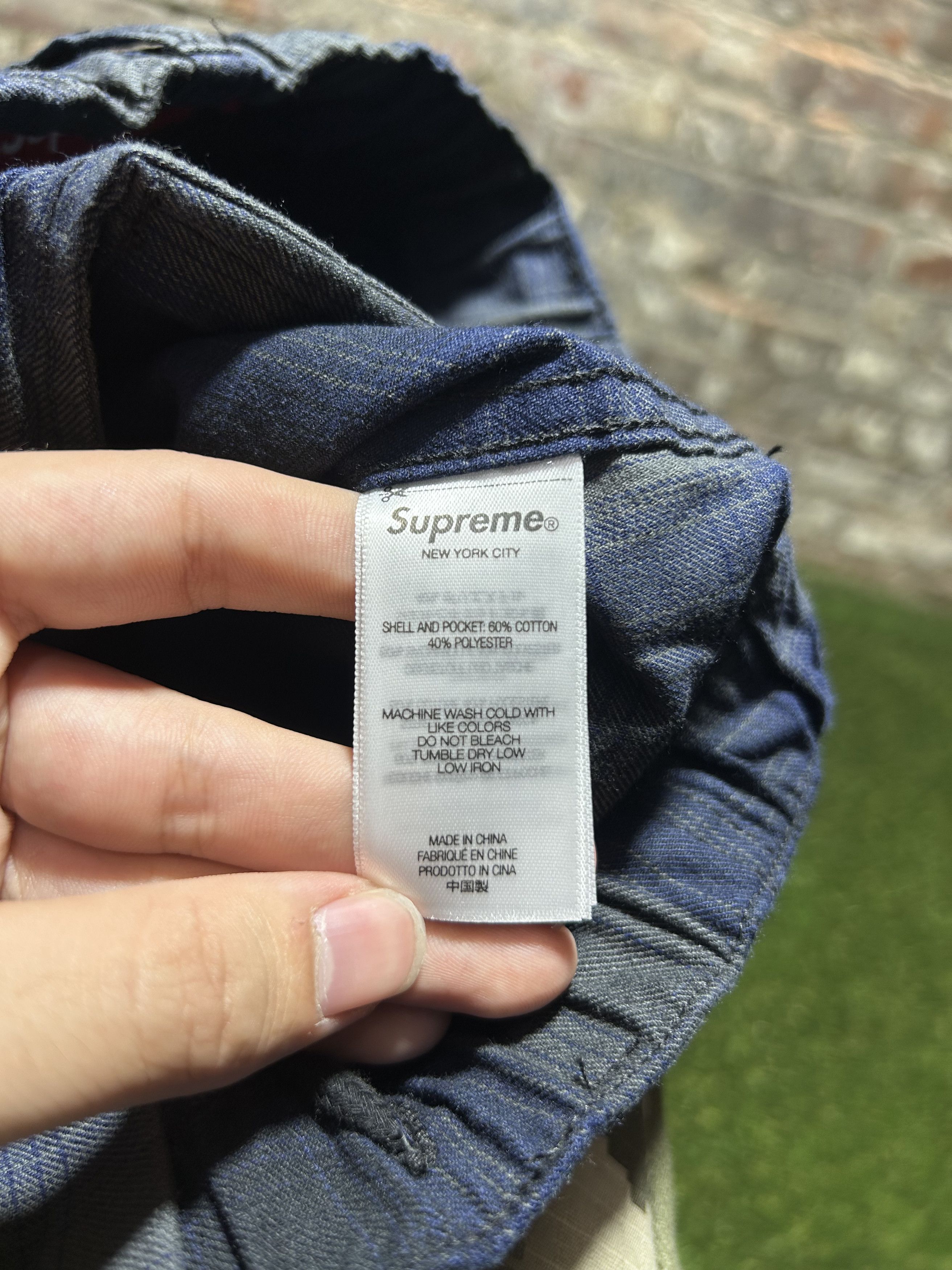 Supreme Supreme Plaid Cargo Shorts Size US 30 / EU 46 - 6 Thumbnail