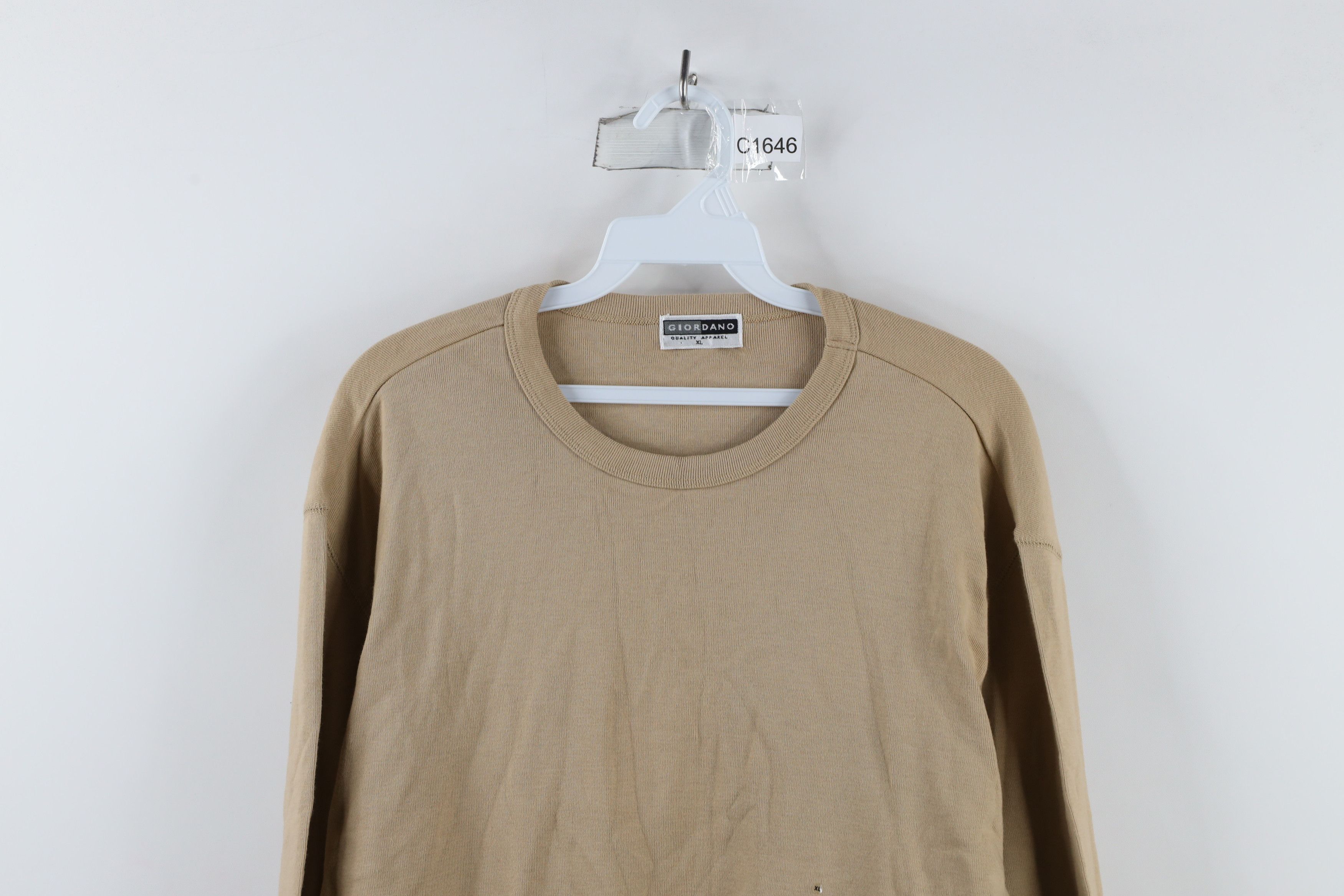 Vintage Deadstock Vintage 90s Streetwear Knit Long Sleeve T-Shirt Size US XL / EU 56 / 4 - 2 Thumbnail