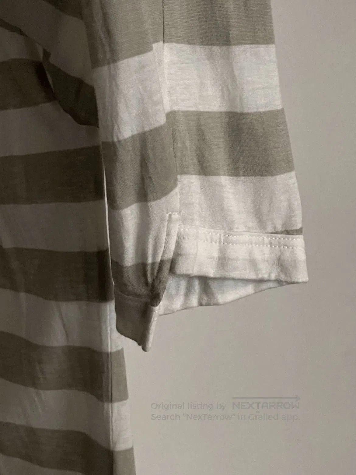 Yohji Yamamoto Sz 3 Yohji Yamamoto Stripe Joint L/S Tee. Size US L / EU 52-54 / 3 - 4 Thumbnail