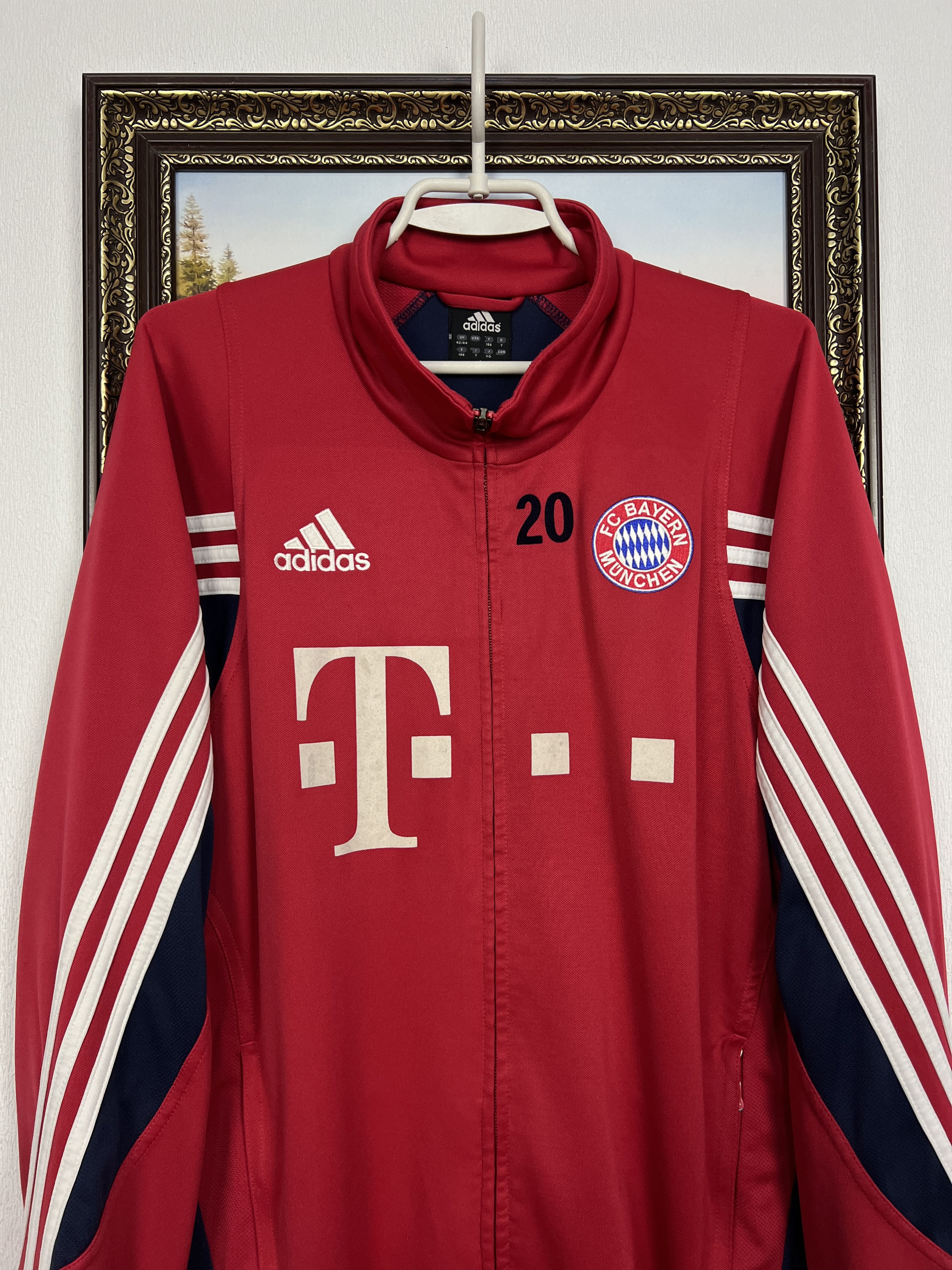 Adidas Vintage Bayern Munich Player Issue Football Jacket Track Top Size US L / EU 52-54 / 3 - 2 Thumbnail