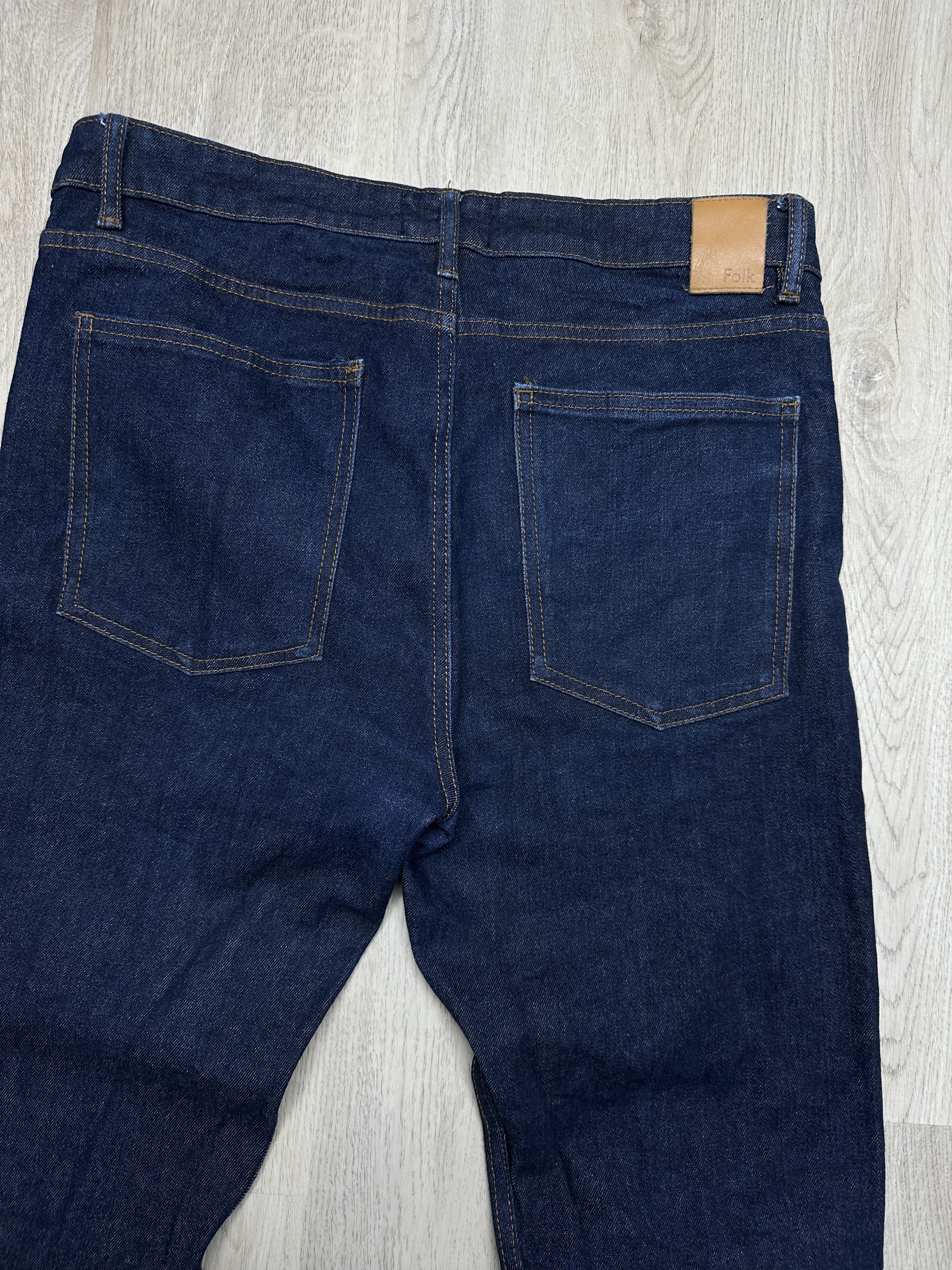 Folk Folk Mens Denim Pants Jeans Size US 34 / EU 50 - 8 Thumbnail
