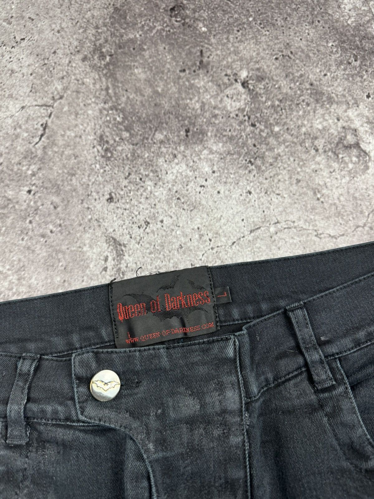 Japanese Brand Vintage Y2K Queen of Darkness Harness Bondage Pun Goth Opium Size US 34 / EU 50 - 4 Thumbnail
