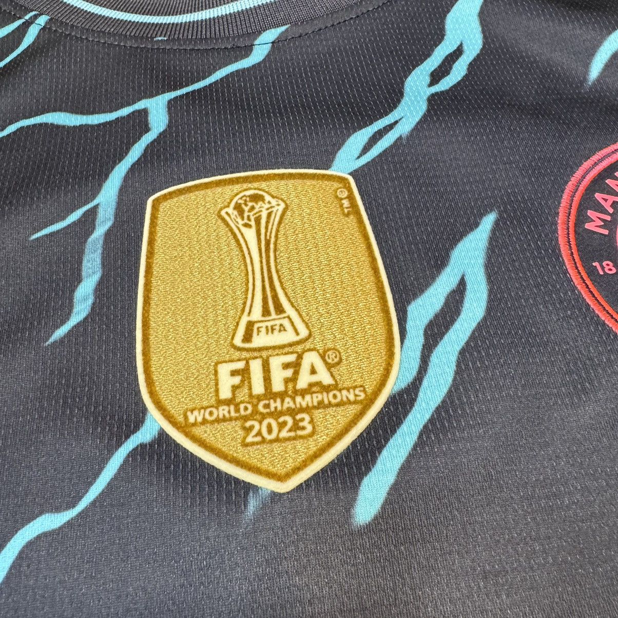 Puma Manchester City 23/24 C/L away shirt #11 Doku Size US L / EU 52-54 / 3 - 6 Thumbnail
