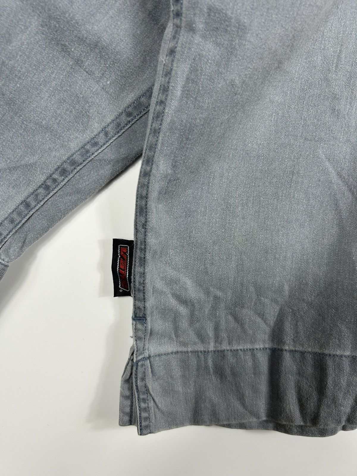 Vans × Vintage ⚡️Vintage 90’s Vans USA Zipper Baggy Shirt Jacket Size US L / EU 52-54 / 3 - 6 Thumbnail
