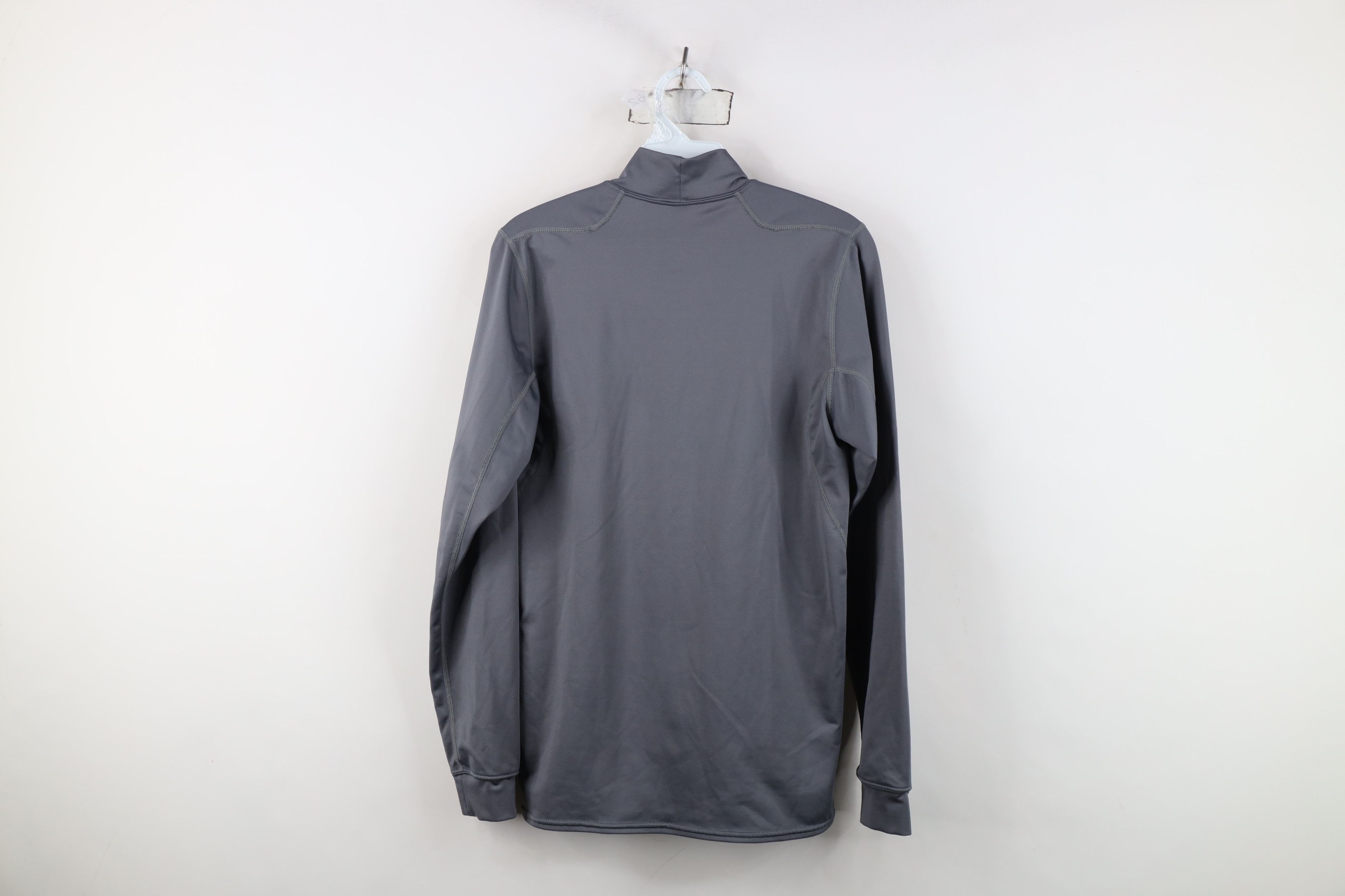 Nike Nike Pro Compression Mock Neck Long Sleeve T-Shirt Gray Size US M / EU 48-50 / 2 - 11 Thumbnail
