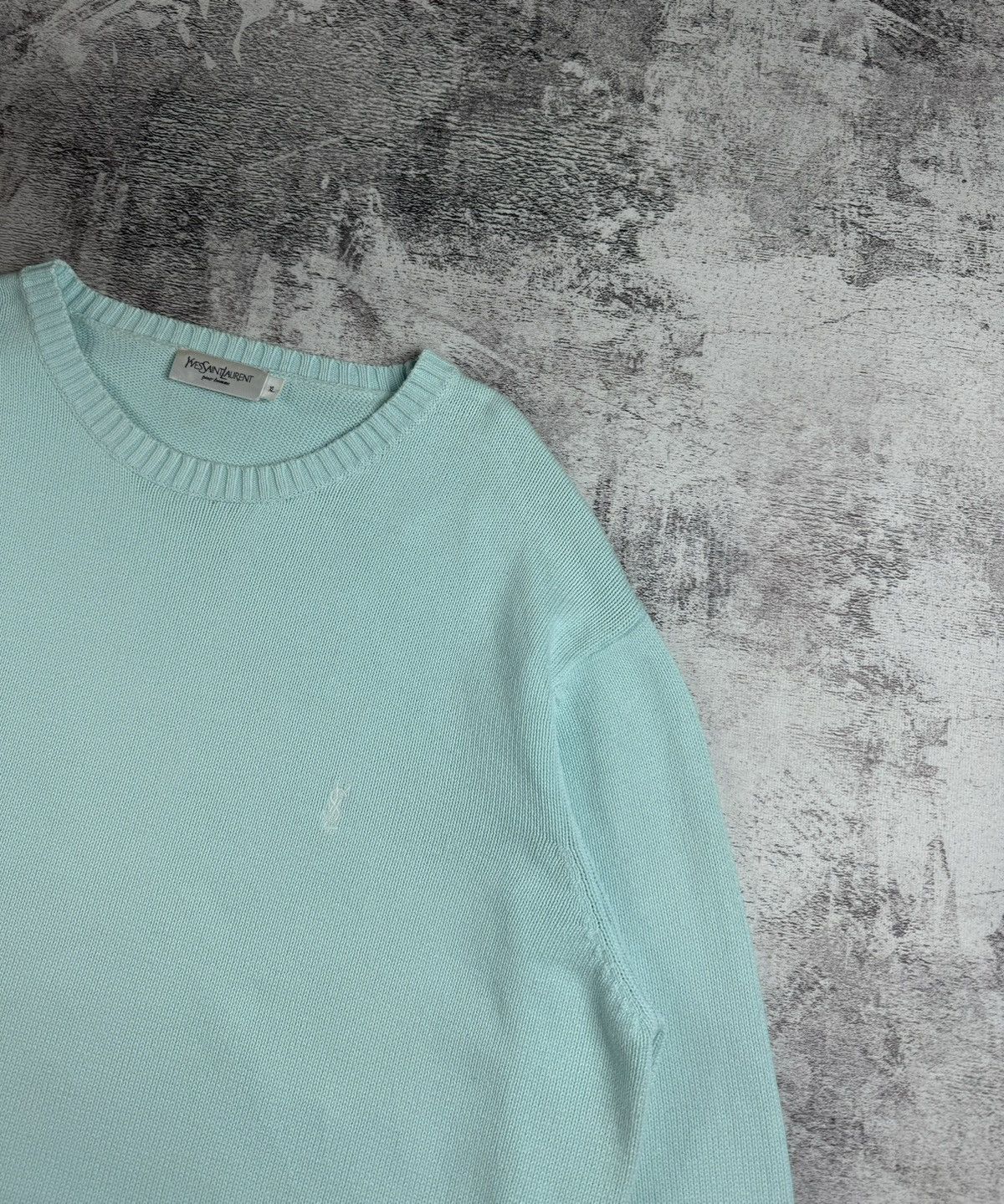 Yves Saint Laurent Vintage 90S Yves Saint Laurent Paris YSL Mint Sweater Size US XL / EU 56 / 4 - 5 Thumbnail