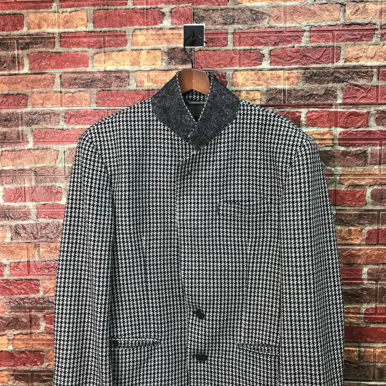 Valentino ITALIAN DESIGNER-OLIVER VALENTINO HOUDSTOOTH BLAZER Size 48R - 3 Thumbnail