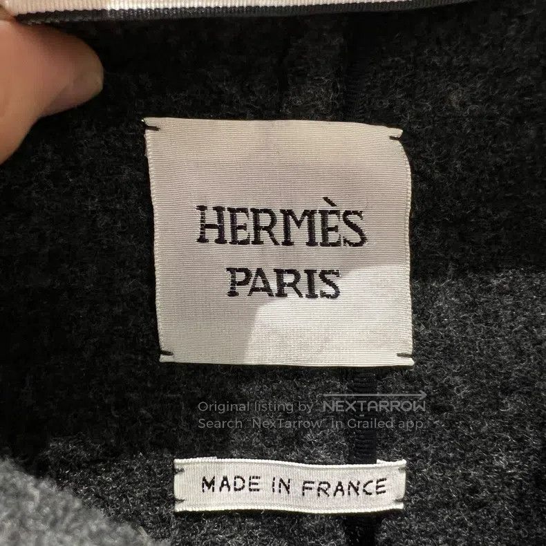 Hermes Hermes Color Block Heavy Duty Zip-up Long Coat Jacket Size XXS / US 00 / IT 34 - 3 Thumbnail