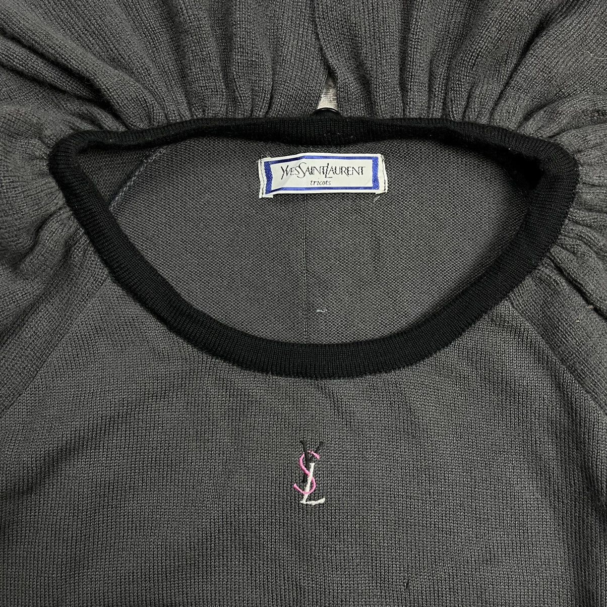 Yves Saint Laurent Vintage 90s Yves saint laurent tricots knit sweater Size M / US 6-8 / IT 42-44 - 6 Thumbnail