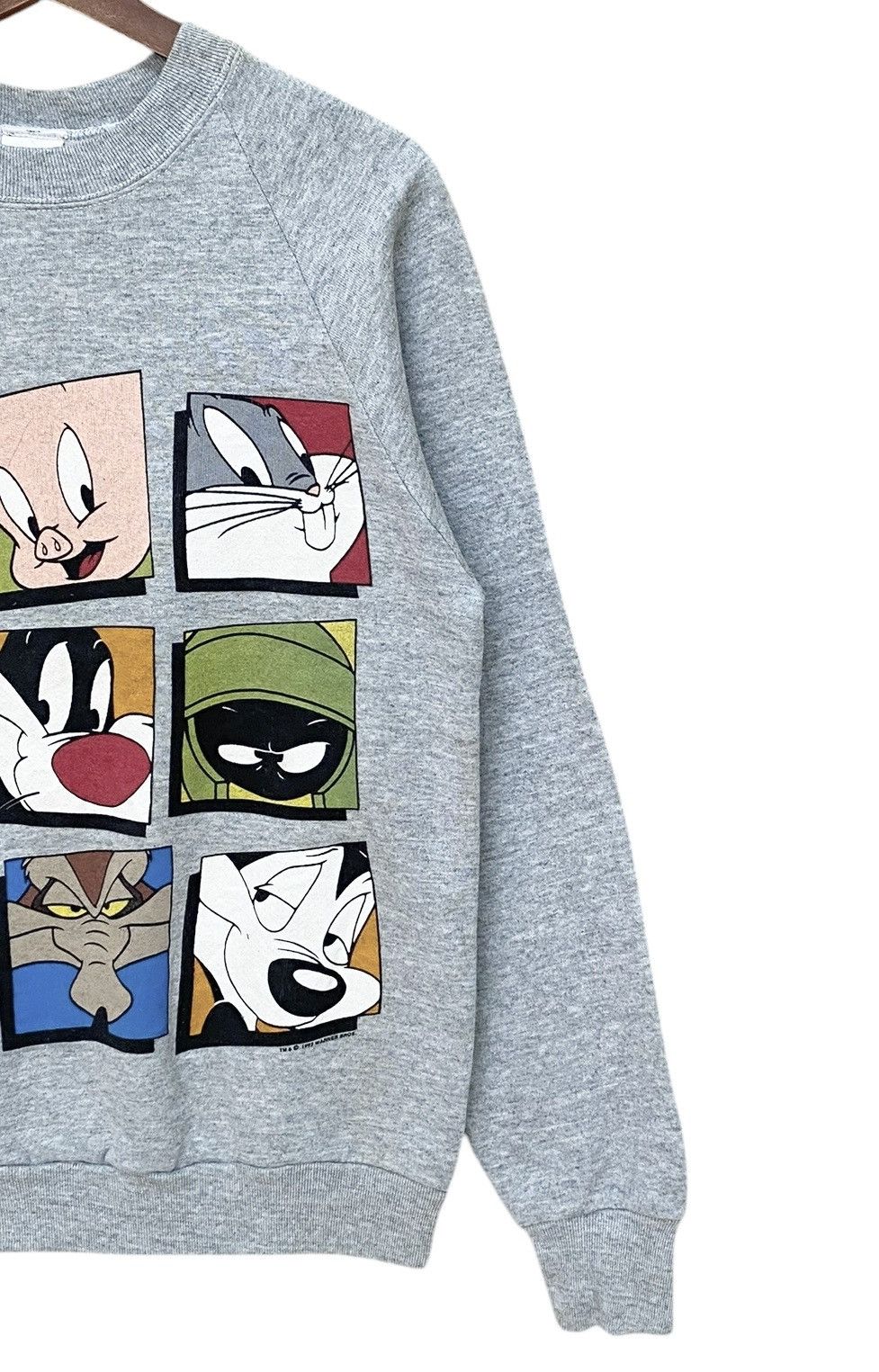 Vintage Vintage Cartoon Looney Tunes Sweatshirt 1990s Size US M / EU 48-50 / 2 - 4 Thumbnail